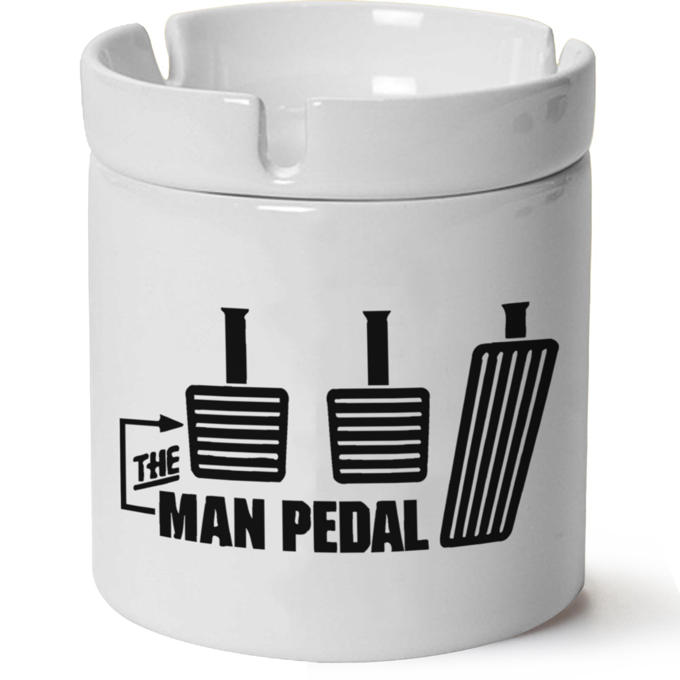 TheManPedal Baskılı Porselen At Söndür Küllük