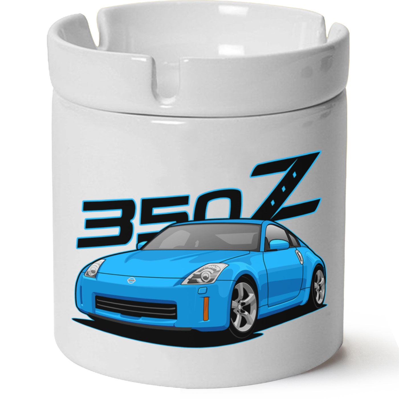 Nissan 350 z Baskılı Porselen At Söndür Küllük
