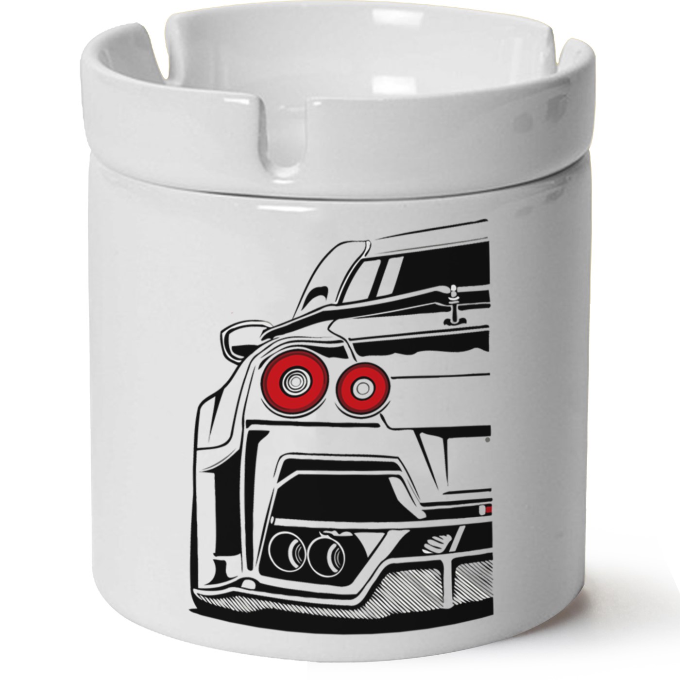 Nissan Gt-r35 Baskılı Porselen At Söndür Küllük