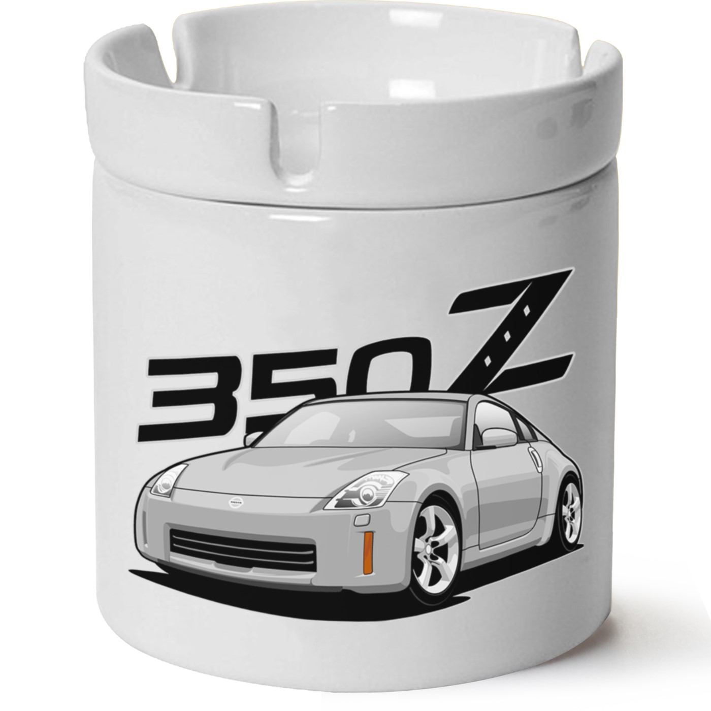 Nissan 350 z Baskılı Porselen At Söndür Küllük