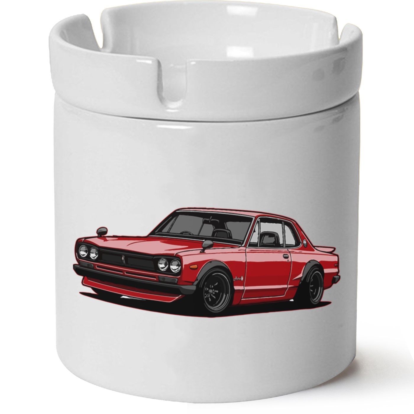 Nissan Jdm Baskılı Porselen At Söndür Küllük