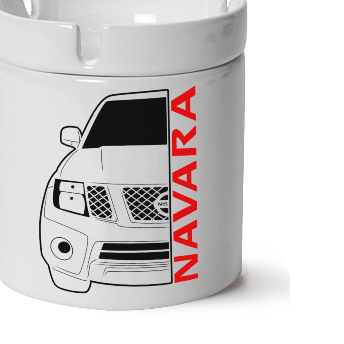 Nissan Navara Baskılı Porselen At Söndür Küllük