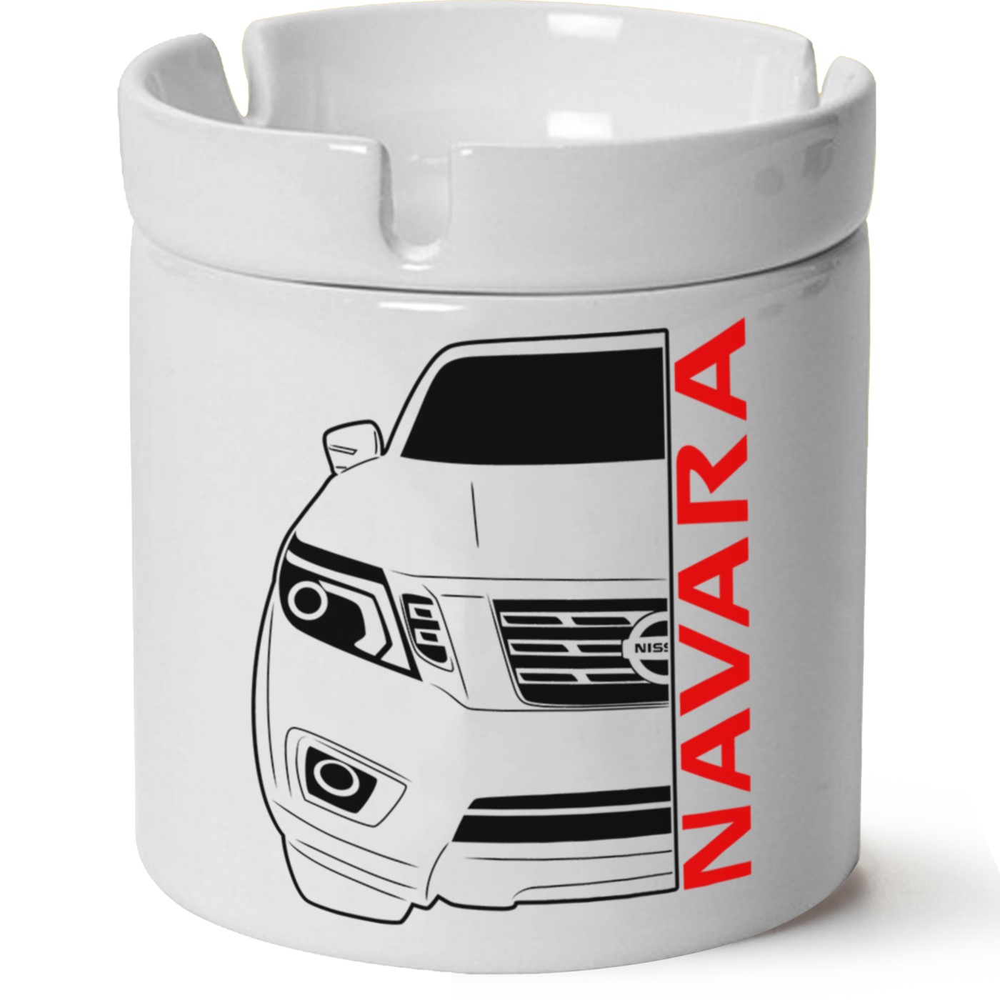 Nissan Navara Baskılı Porselen At Söndür Küllük