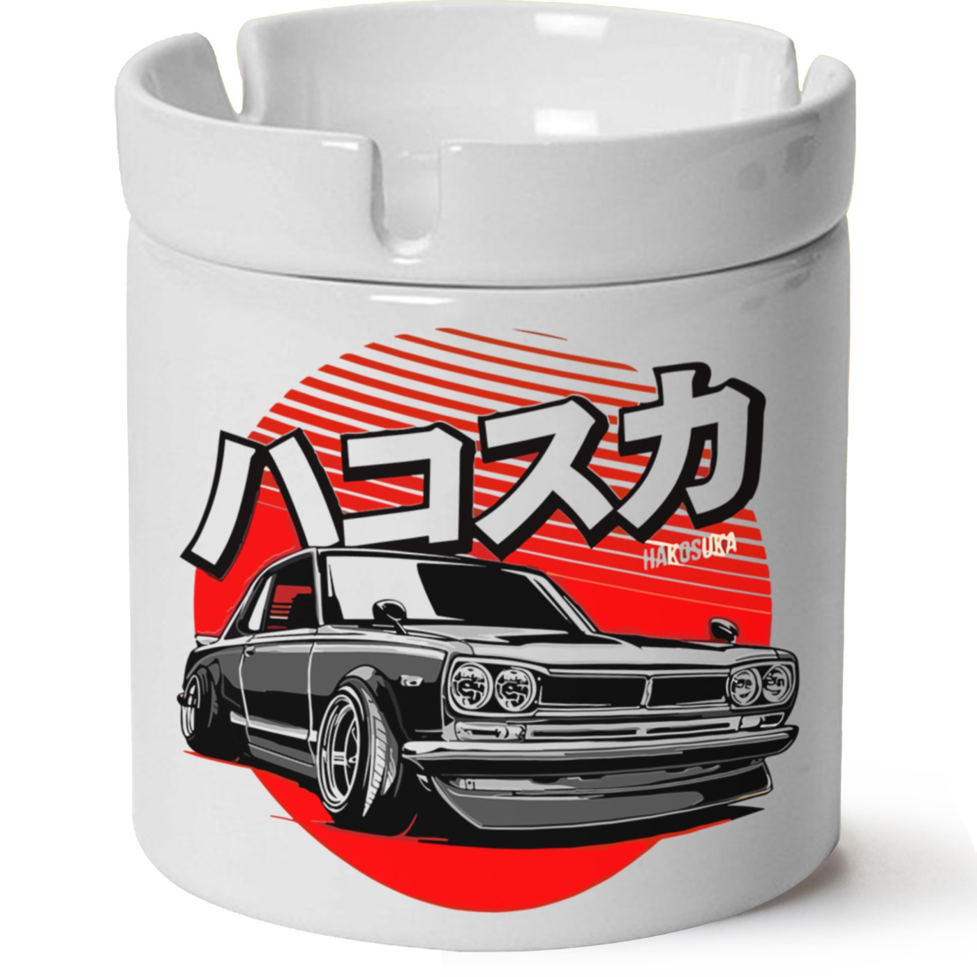 Nissan Jdm Baskılı Porselen At Söndür Küllük