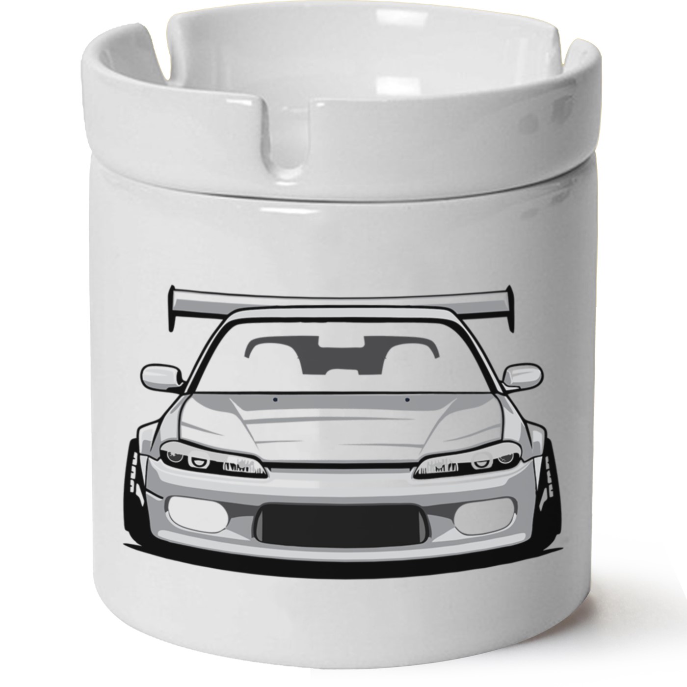 Nissan S14 Baskılı Porselen At Söndür Küllük