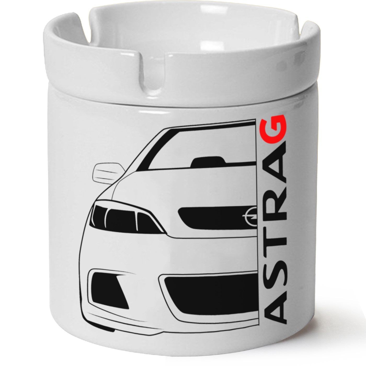 Opel Astra G Baskılı Porselen At Söndür Küllük