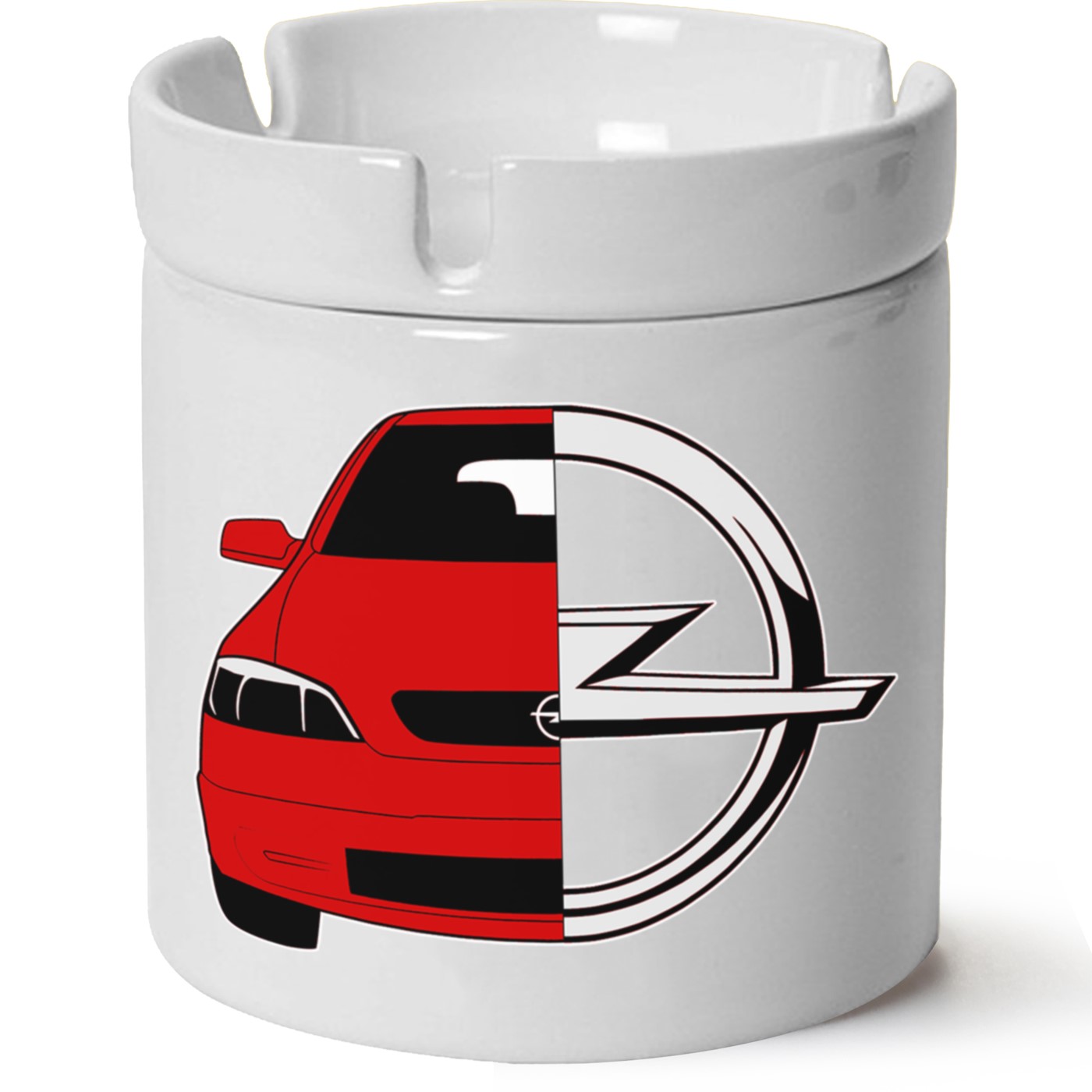 Opel Astra G Baskılı Porselen At Söndür Küllük