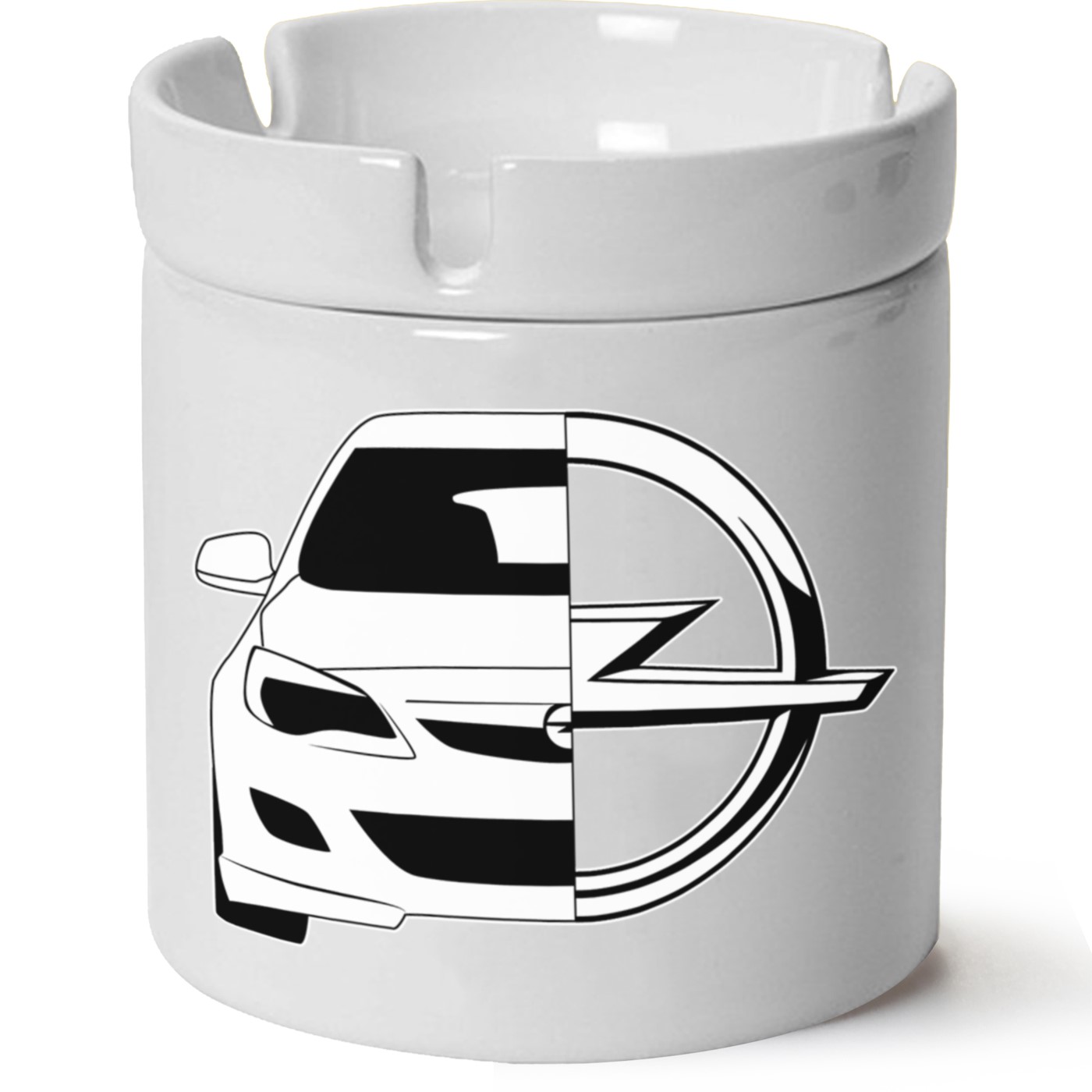 Opel Astra J Baskılı Porselen At Söndür Küllük