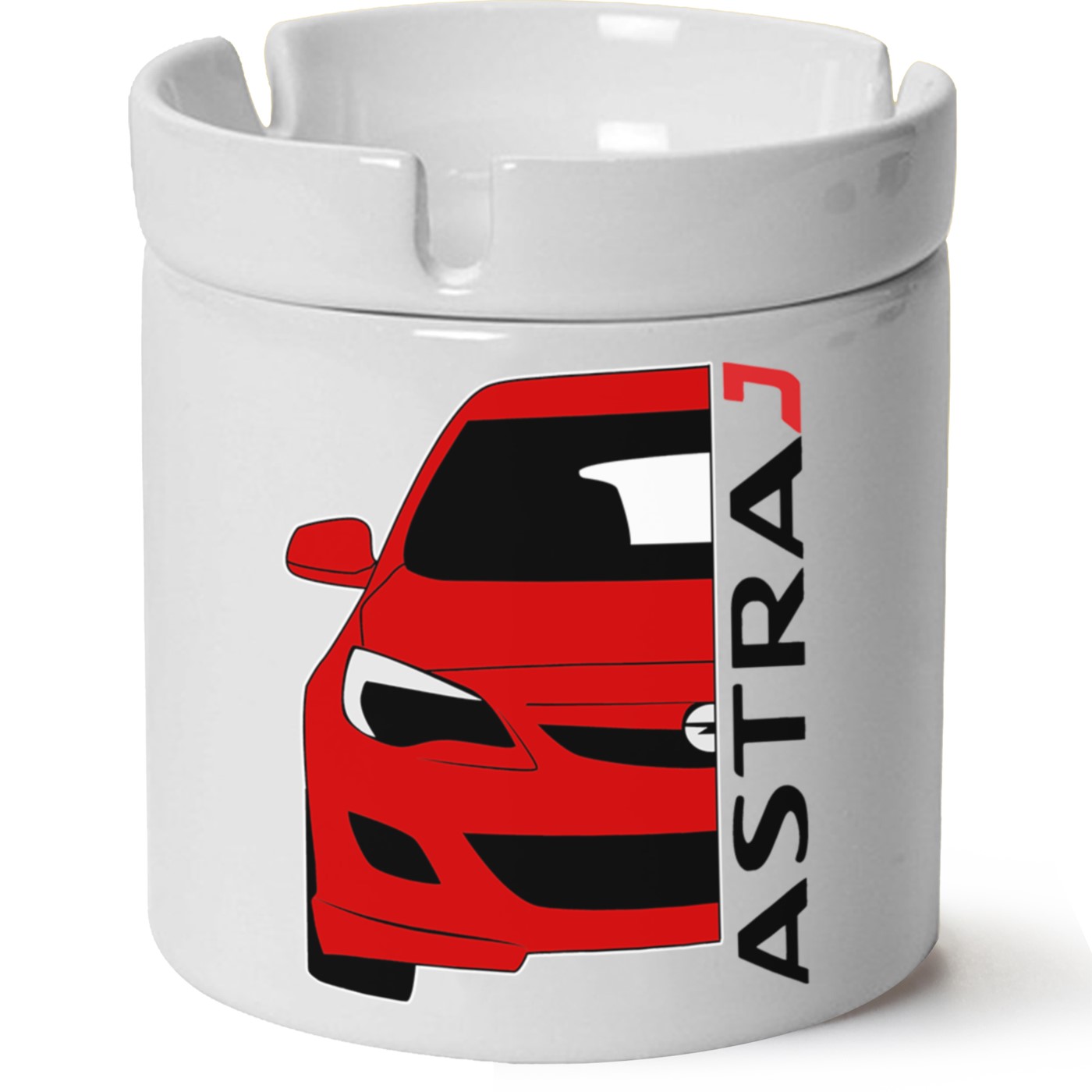 Opel Astra J Baskılı Porselen At Söndür Küllük