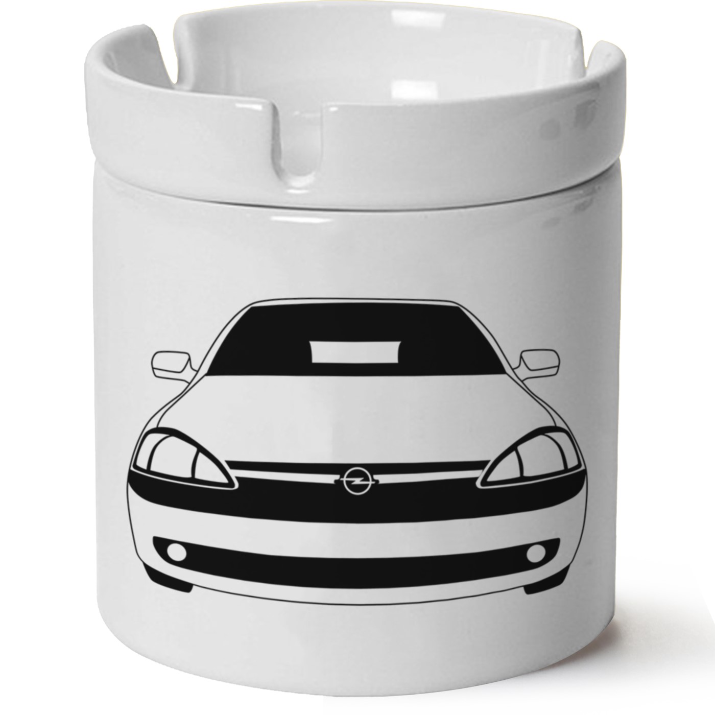 Opel Corsa C Baskılı Porselen At Söndür Küllük