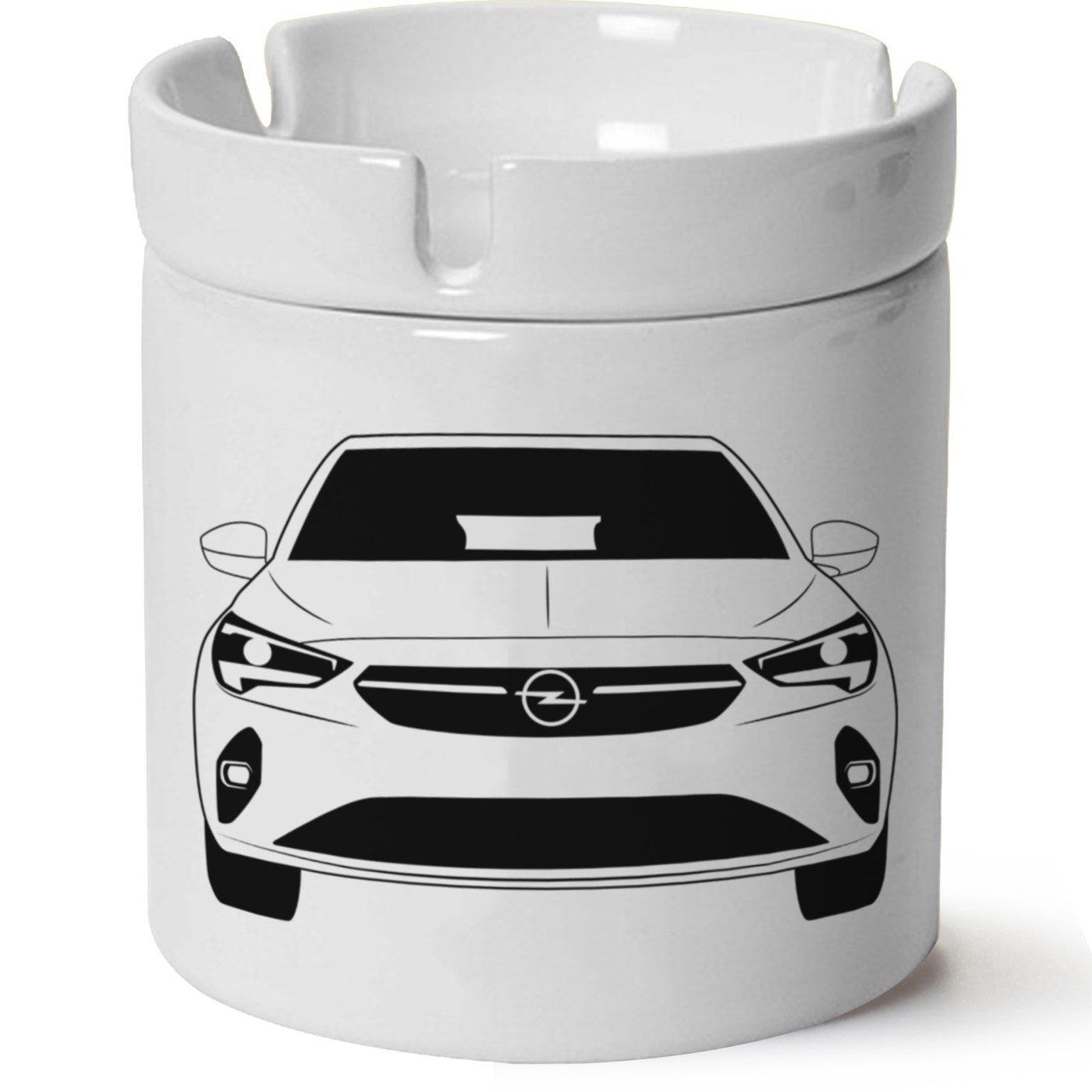 Opel Corsa E Baskılı Porselen At Söndür Küllük