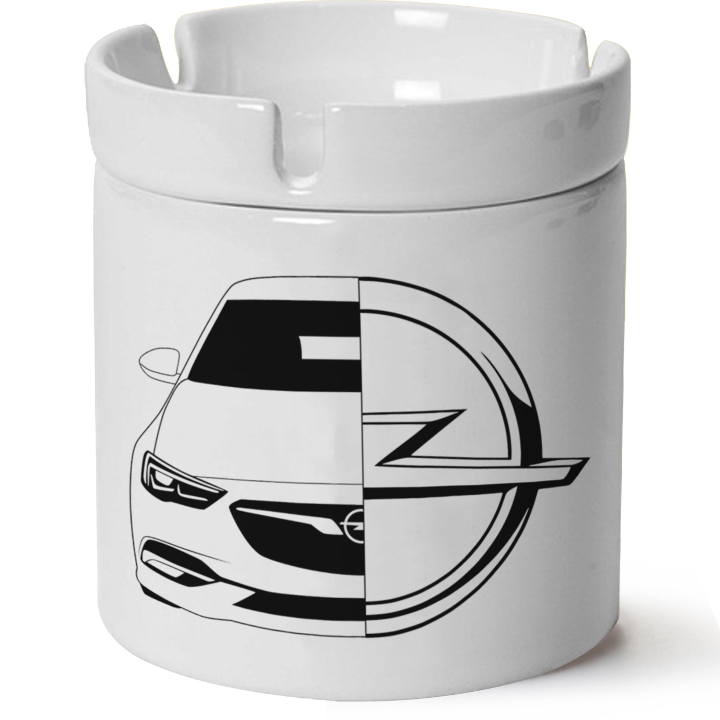 Opel Corsa E Baskılı Porselen At Söndür Küllük