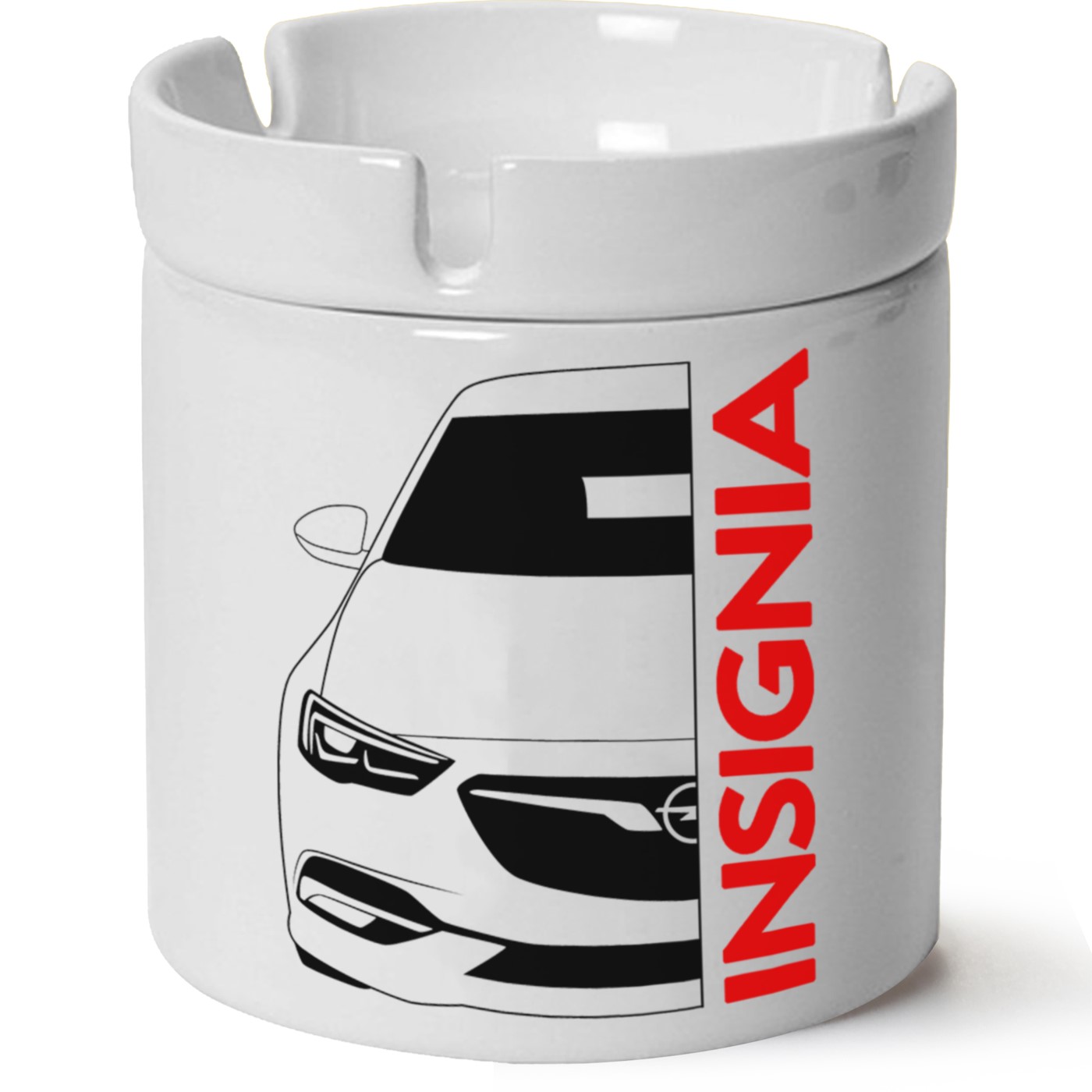 Opel Corsa E Baskılı Porselen At Söndür Küllük