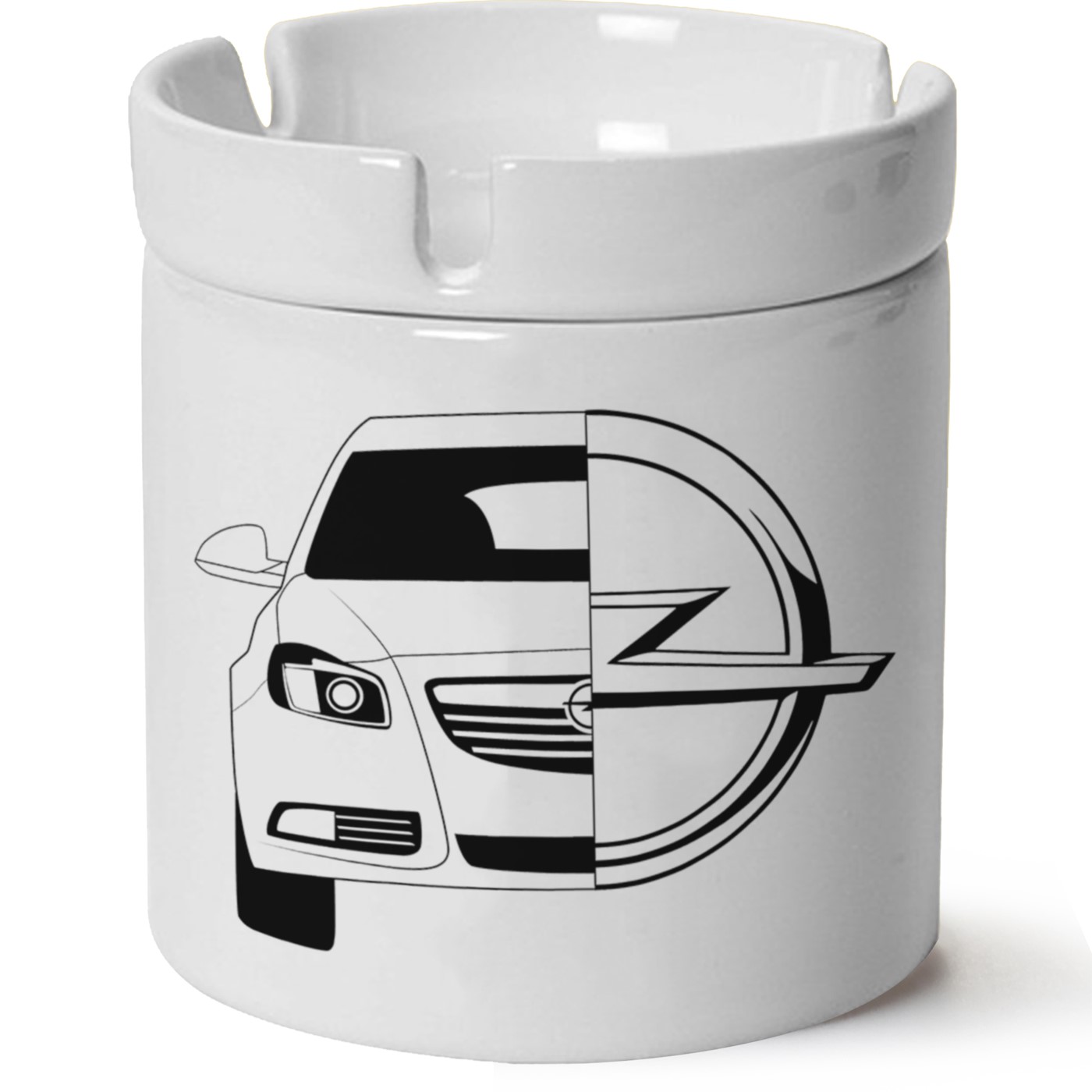 Opel Corsa E Baskılı Porselen At Söndür Küllük