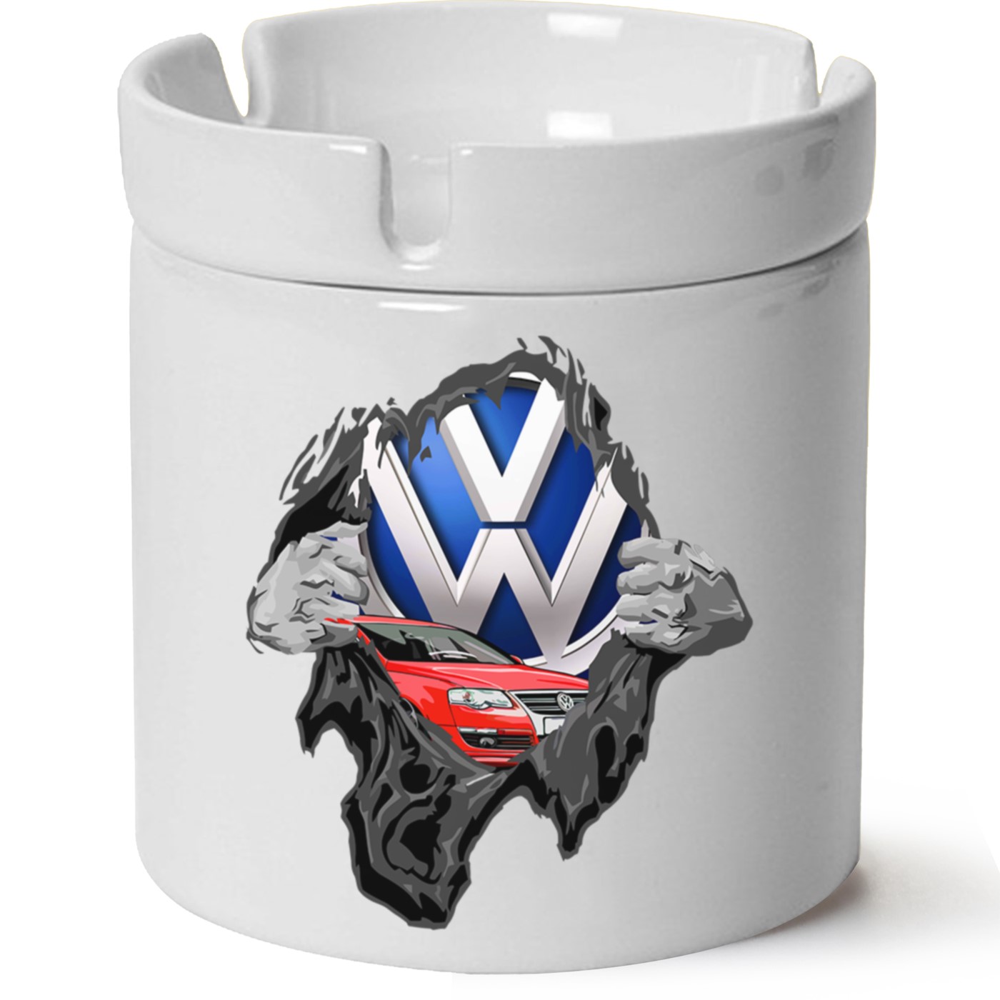 Vw Passat B6 Baskılı Porselen At Söndür Küllük