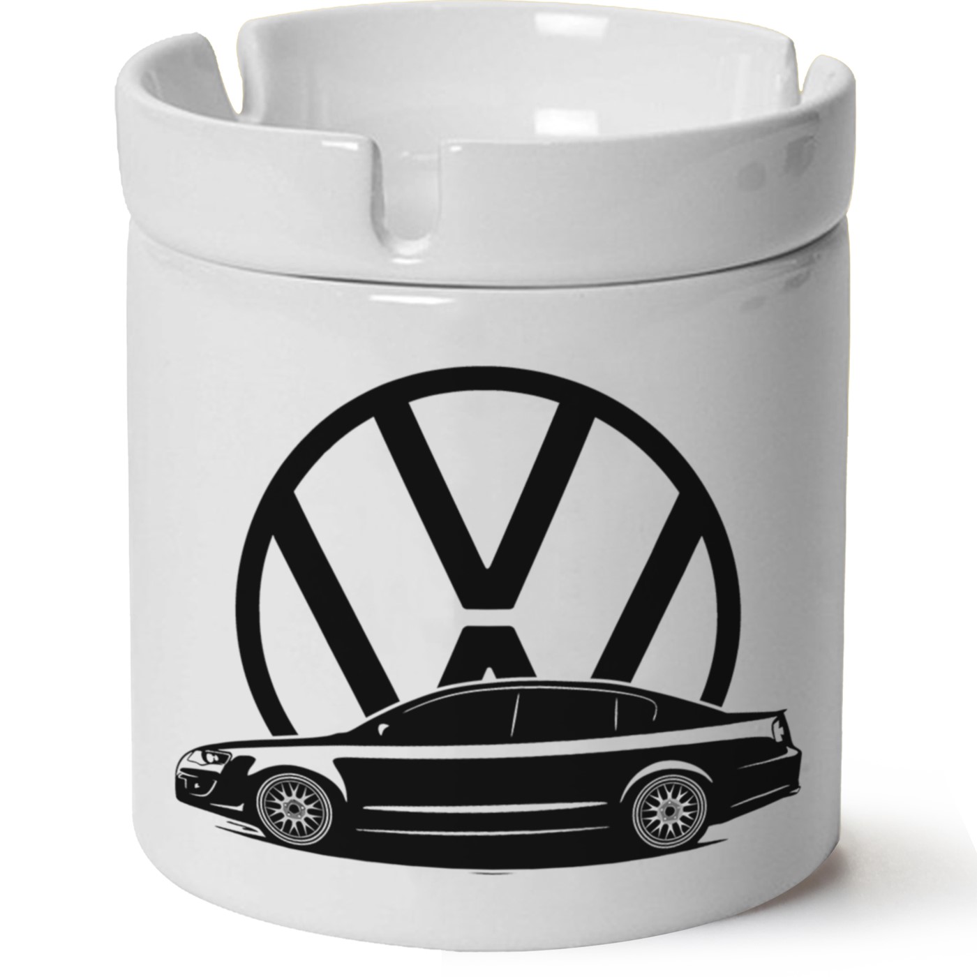 Vw Passat B6 Baskılı Porselen At Söndür Küllük