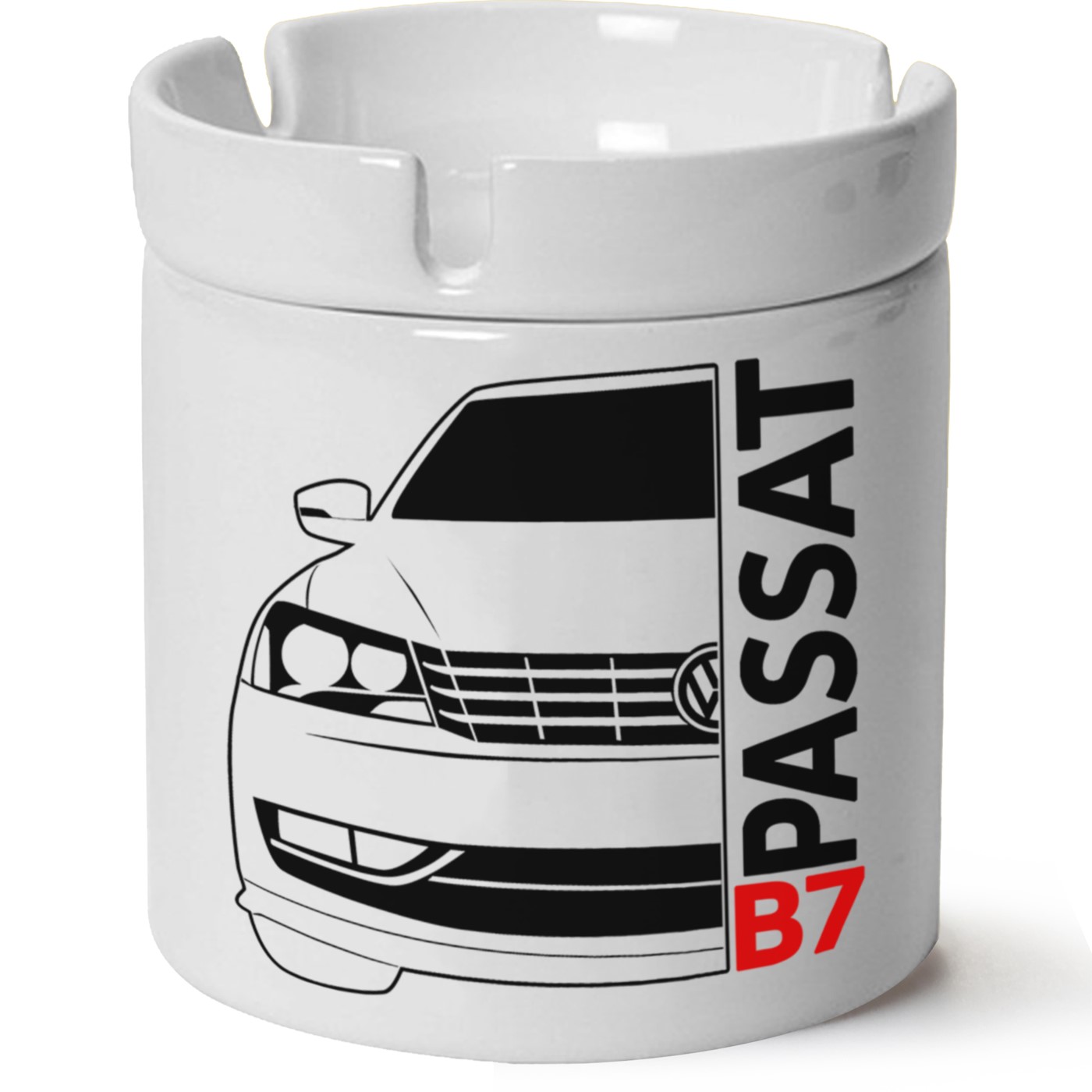 Vw Passat B7 Baskılı Porselen At Söndür Küllük