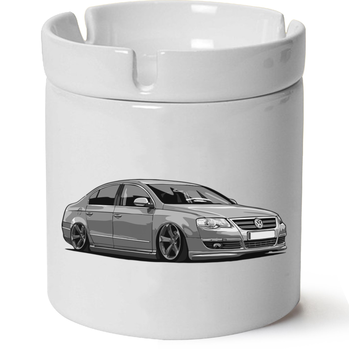 Vw Passat B6 Baskılı Porselen At Söndür Küllük