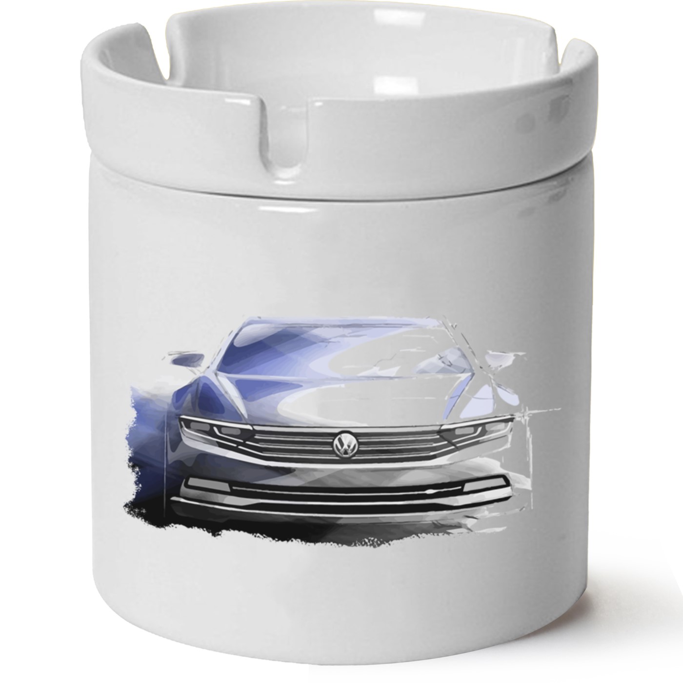 Vw Passat B8 Baskılı Porselen At Söndür Küllük