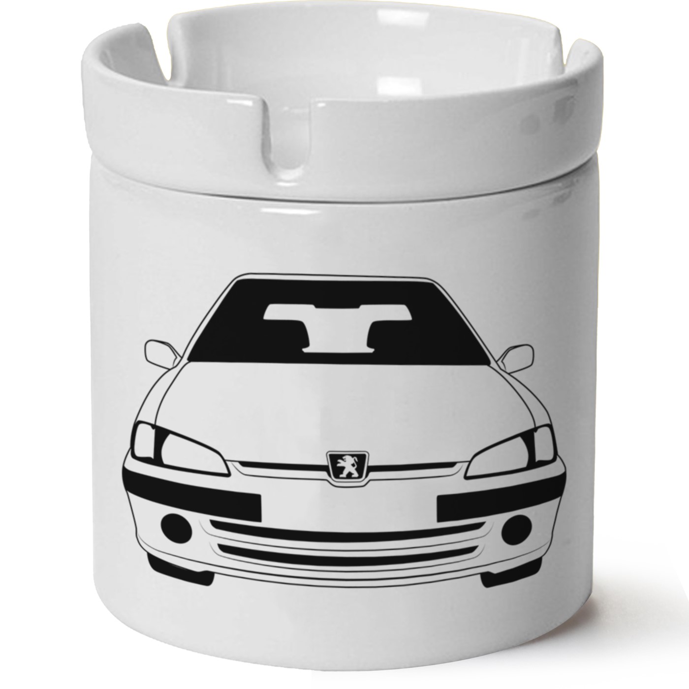 Peugeot 106 Baskılı Porselen At Söndür Küllük