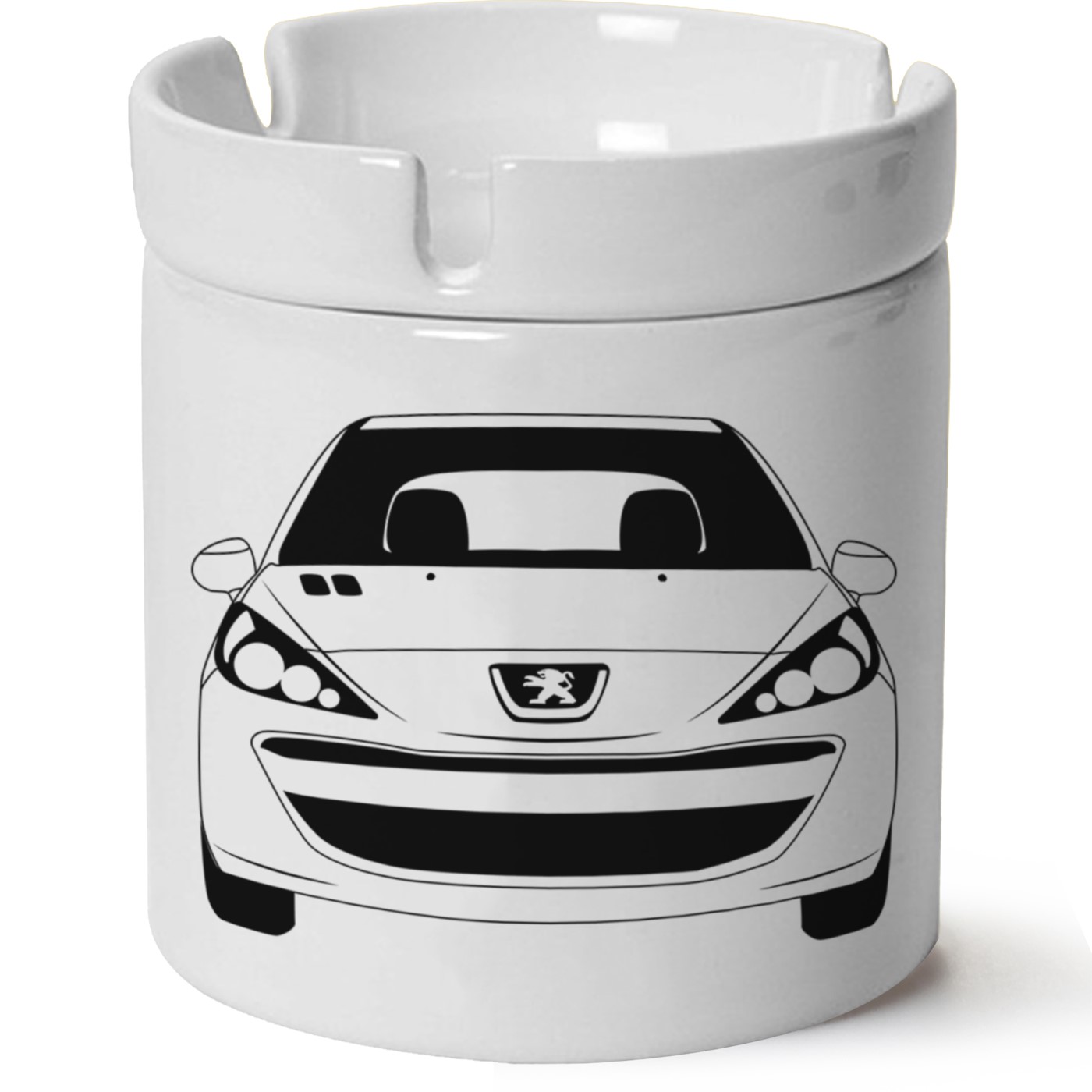 Peugeot 206 Plus Baskılı Porselen At Söndür Küllük