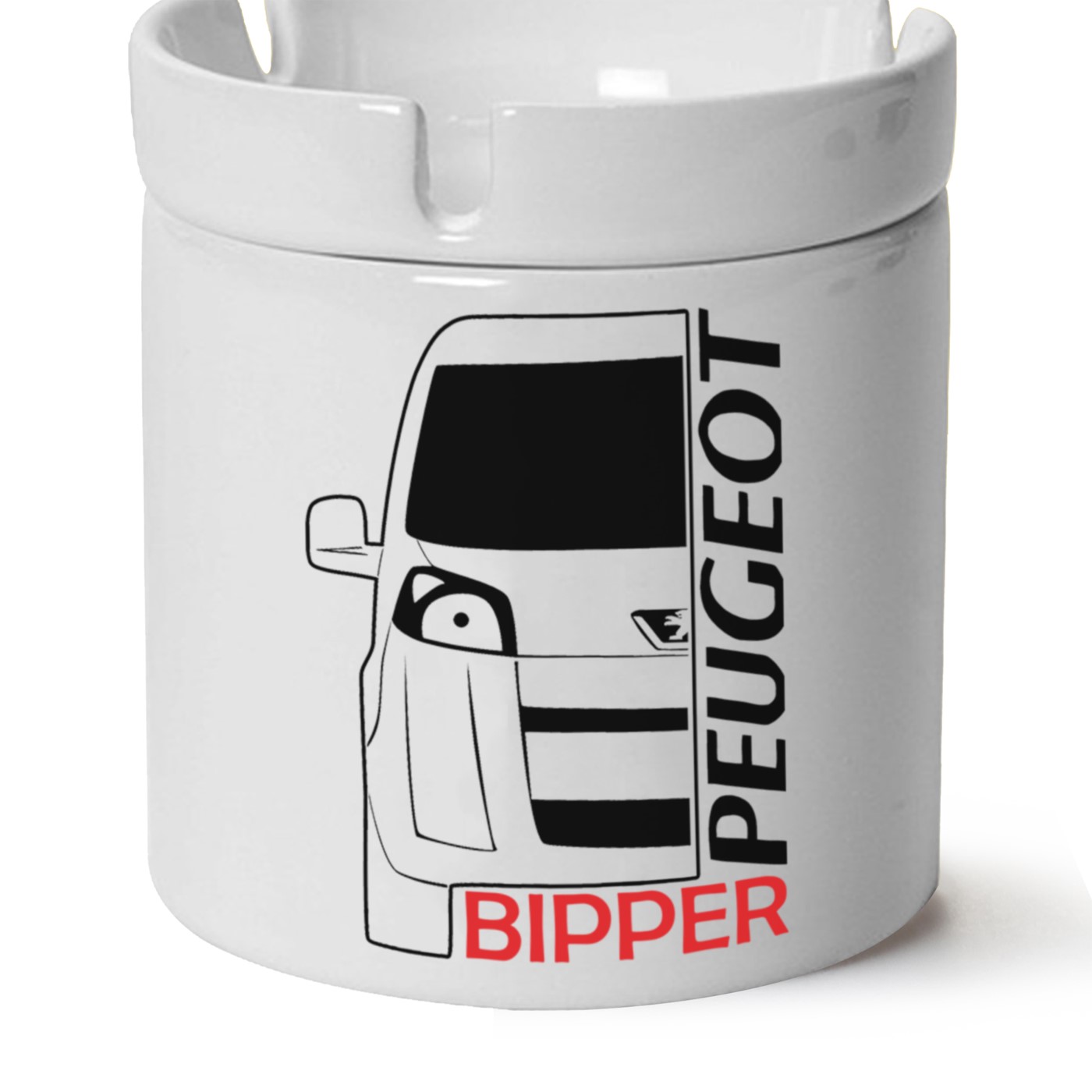 Peugeot Bipper Baskılı Porselen At Söndür Küllük