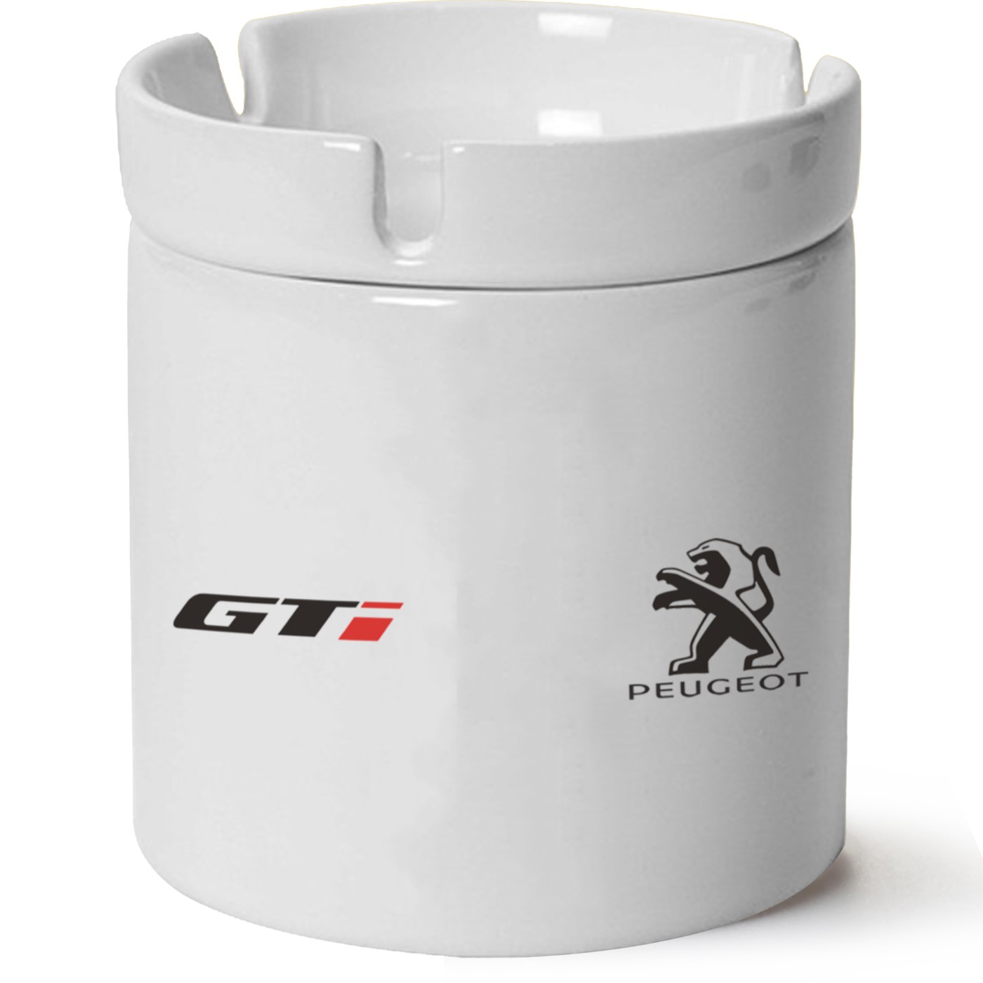 Peugeot Logo Baskılı Porselen At Söndür Küllük