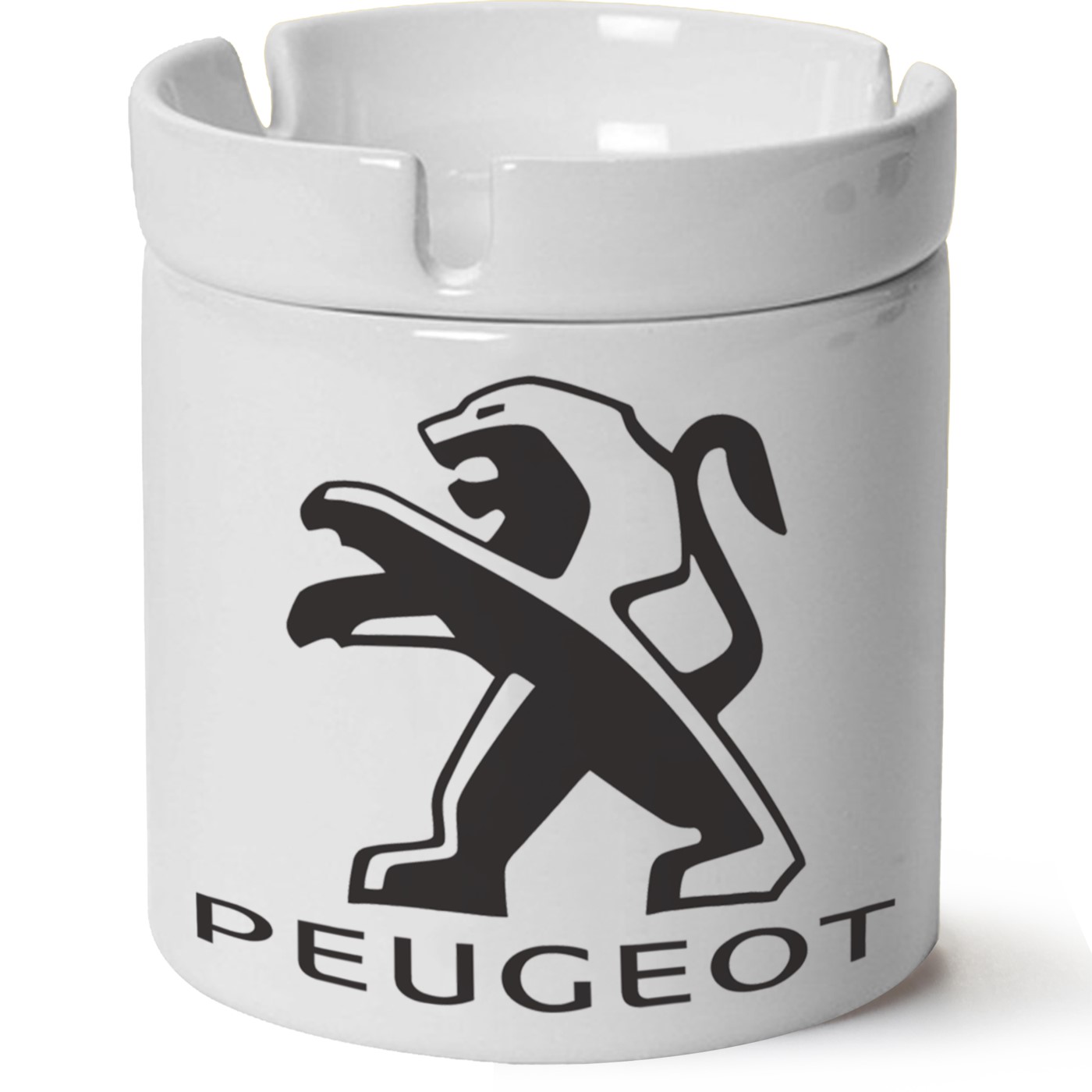 Peugeot Logo Baskılı Porselen At Söndür Küllük