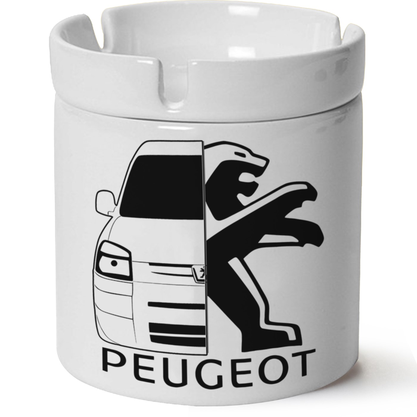 Peugeot Partner Baskılı Porselen At Söndür Küllük