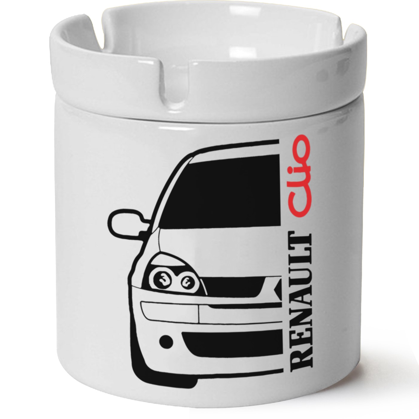 Renault Clio 2 Baskılı Porselen At Söndür Küllük