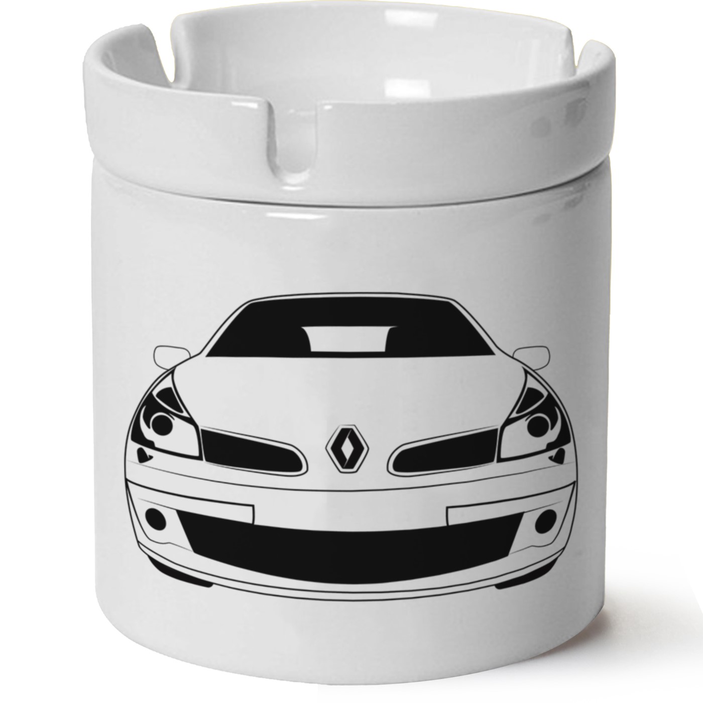 Renault Clio 3 Baskılı Porselen At Söndür Küllük