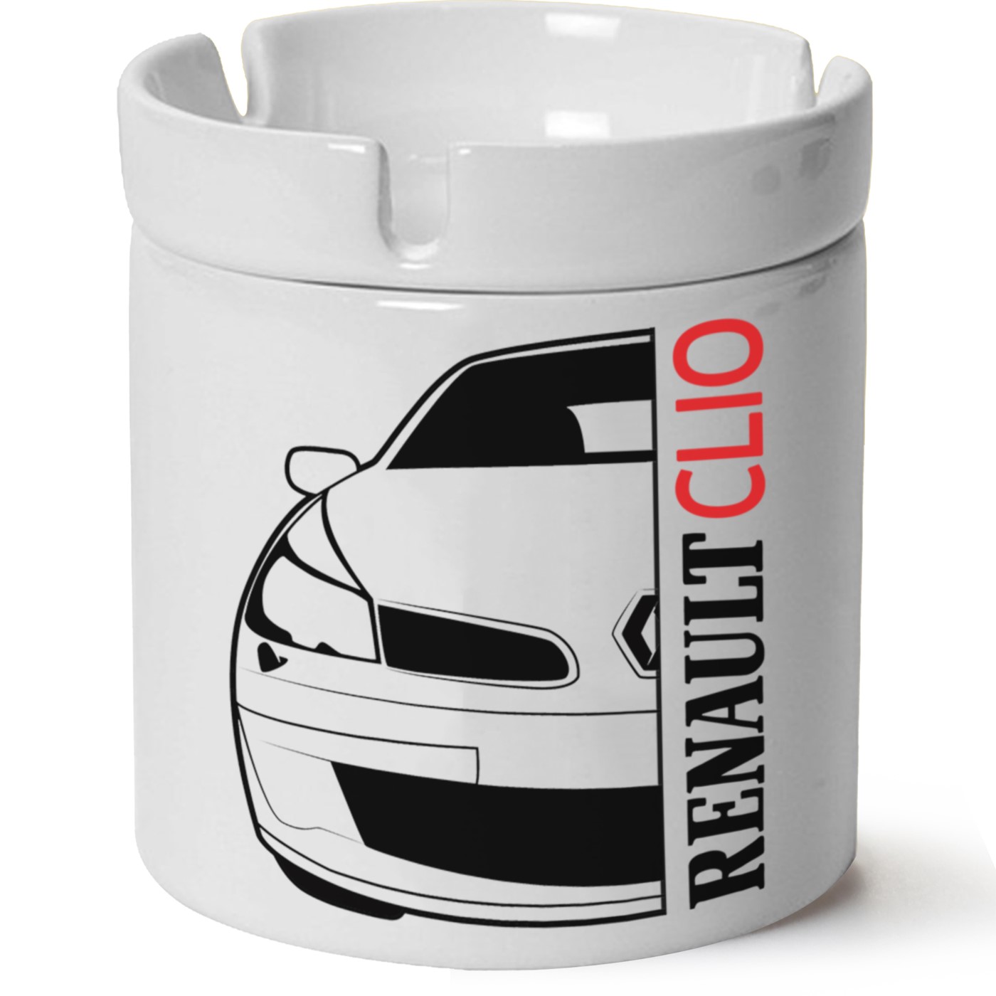 Renault Clio 3 Baskılı Porselen At Söndür Küllük