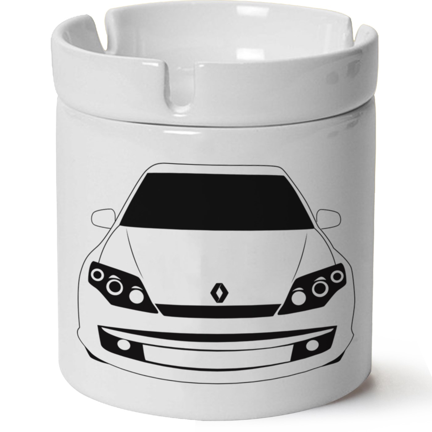 Renault Laguna Baskılı Porselen At Söndür Küllük