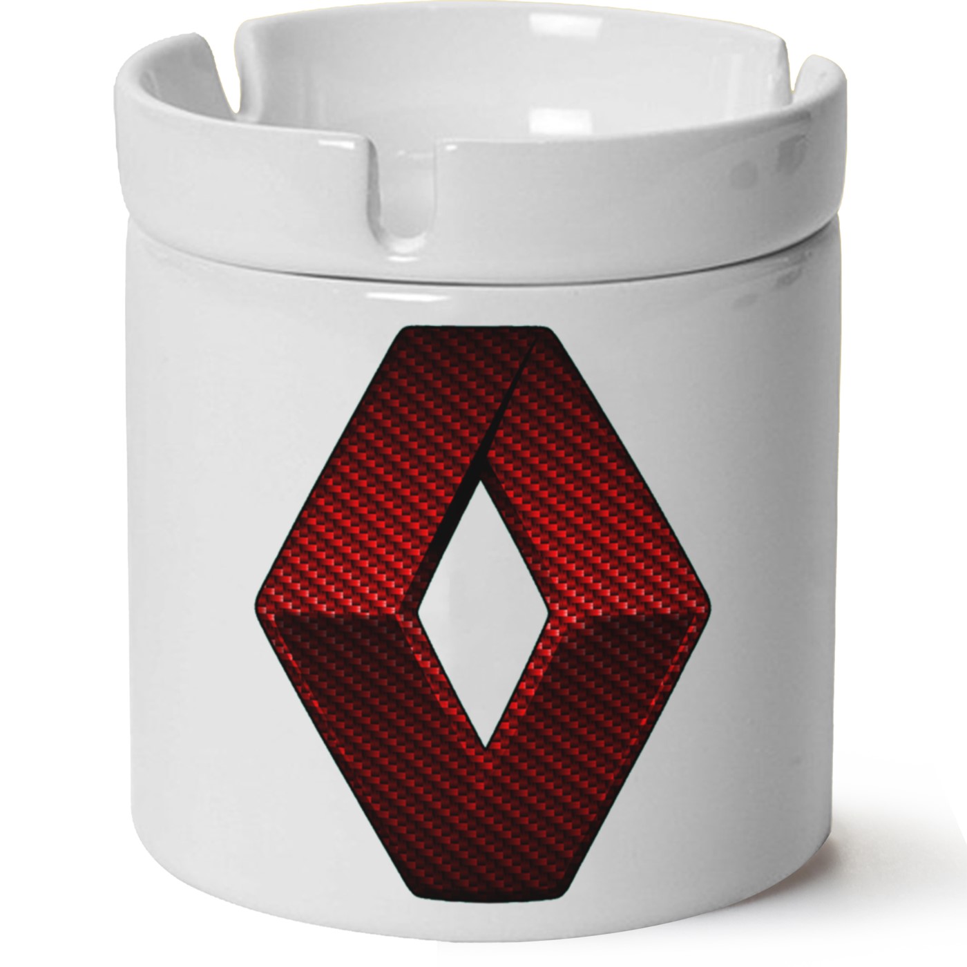 Renault Logo Baskılı Porselen At Söndür Küllük