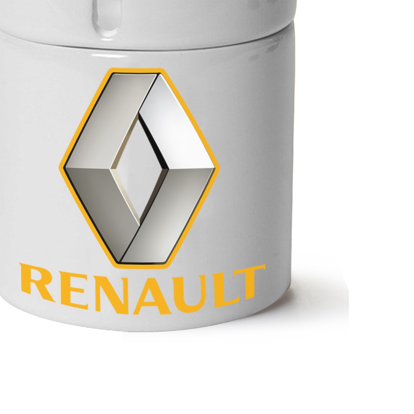 Renault Logo Baskılı Porselen At Söndür Küllük