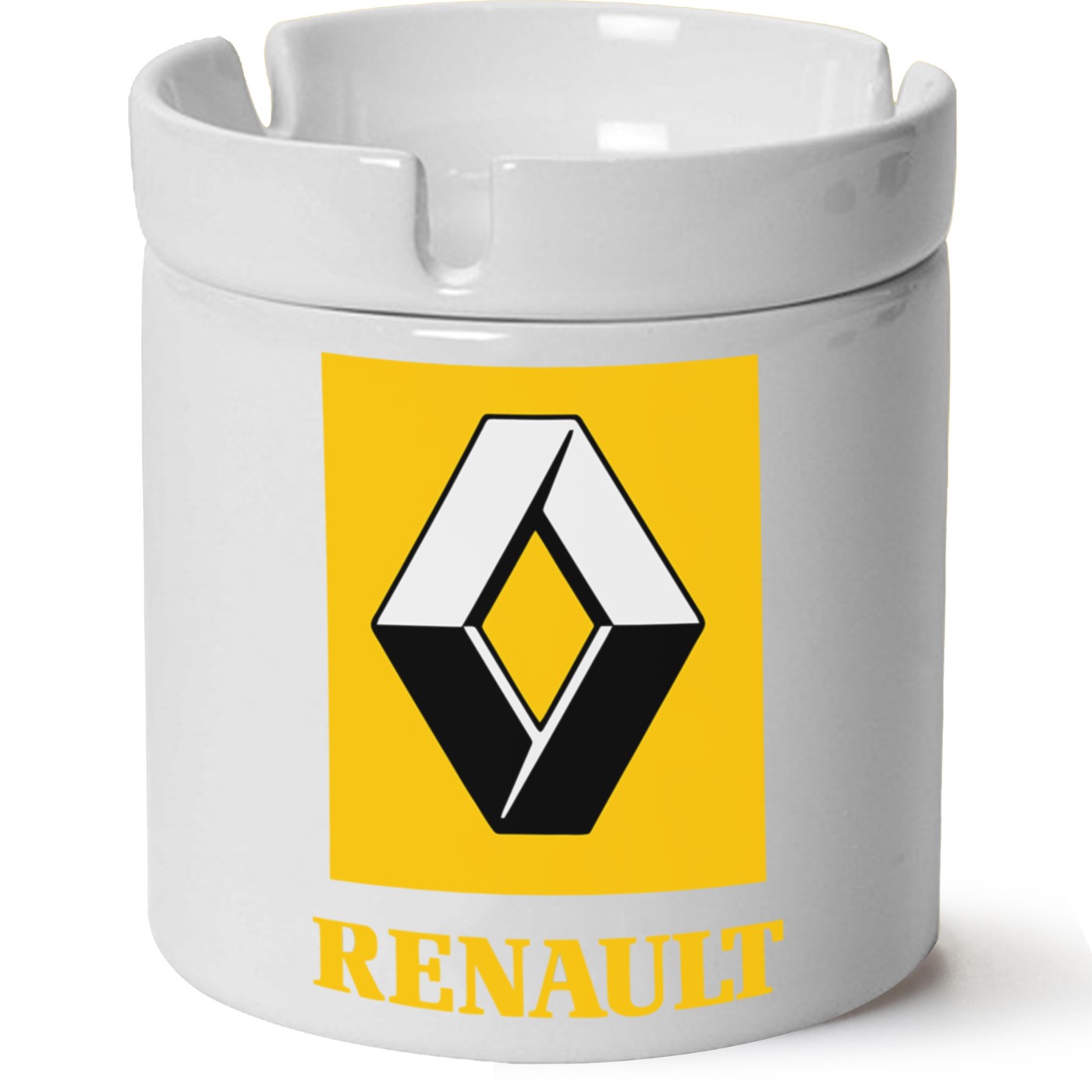 Renault Logo Baskılı Porselen At Söndür Küllük