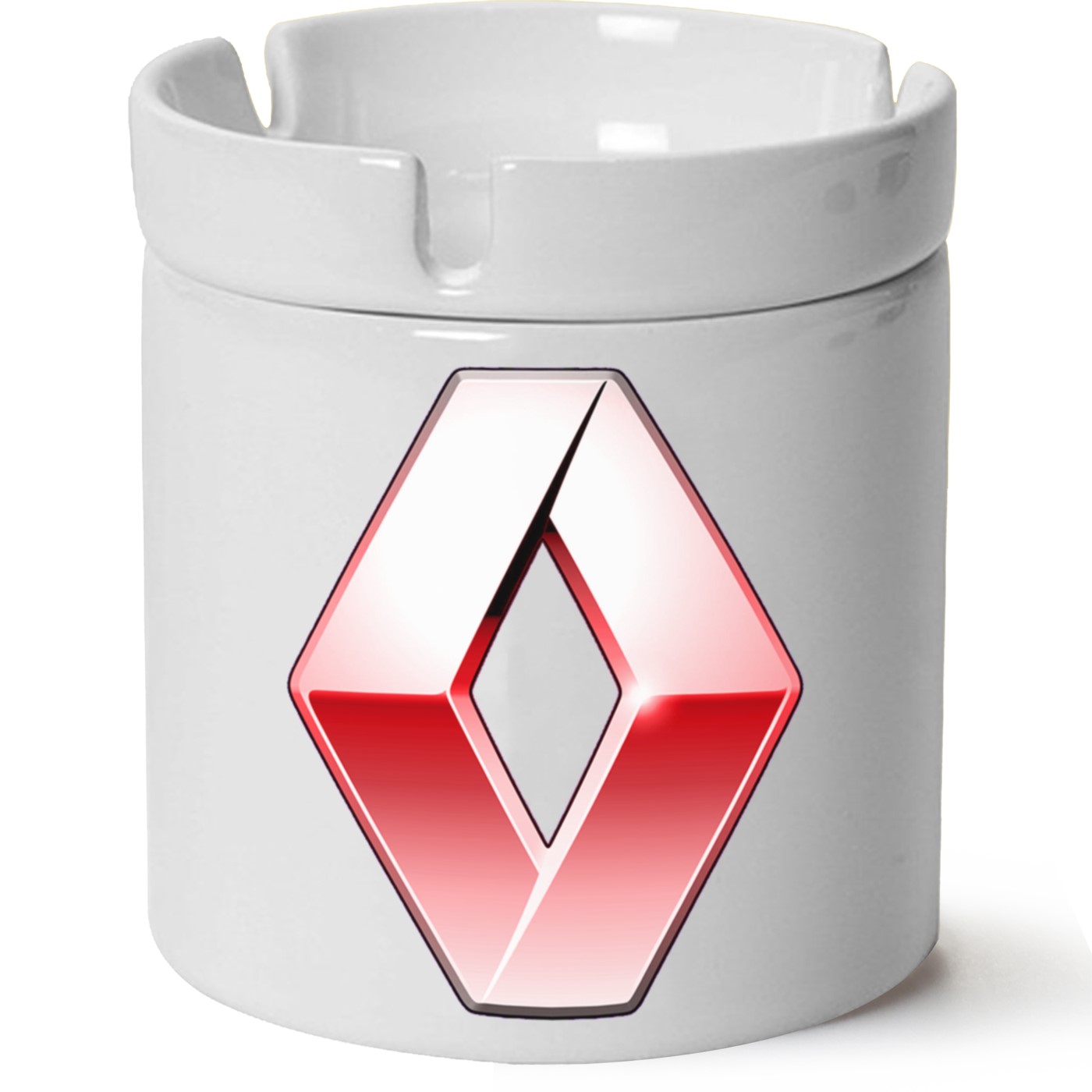 Renault Logo Baskılı Porselen At Söndür Küllük