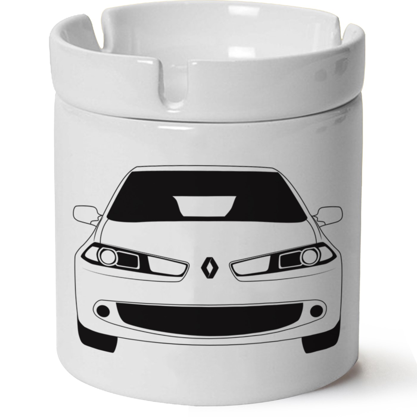 Renault Megane 2 Baskılı Porselen At Söndür Küllük