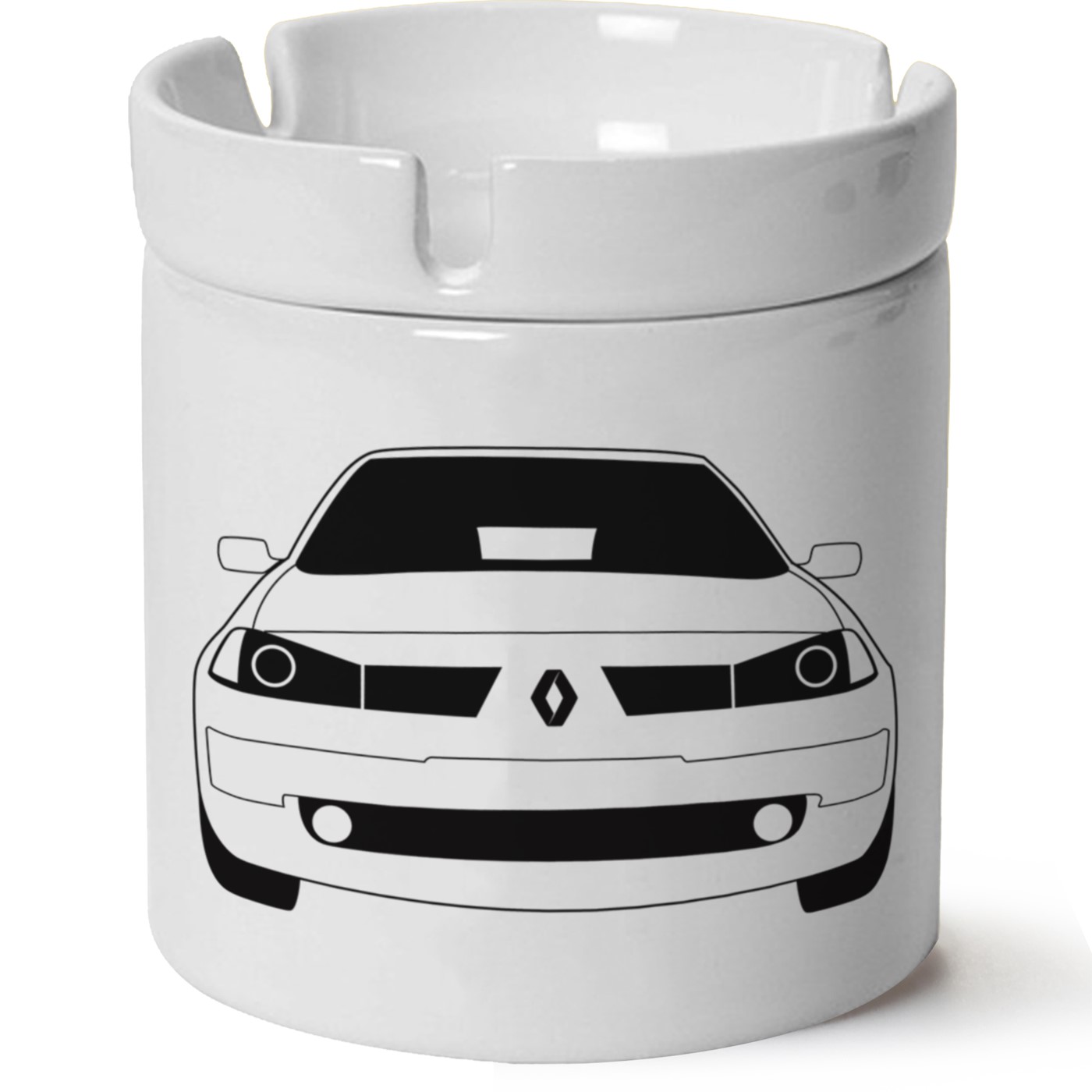 Renault Megane 2 Baskılı Porselen At Söndür Küllük