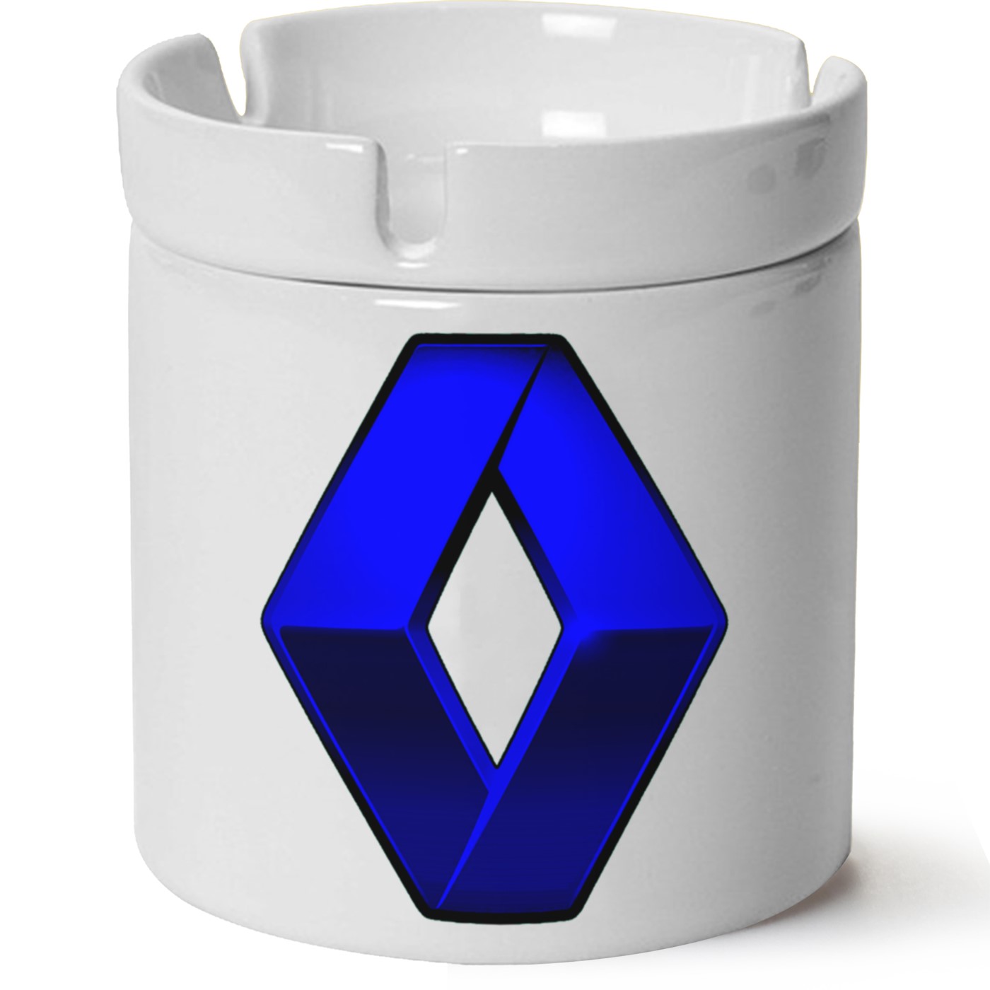 Renault Logo Baskılı Porselen At Söndür Küllük