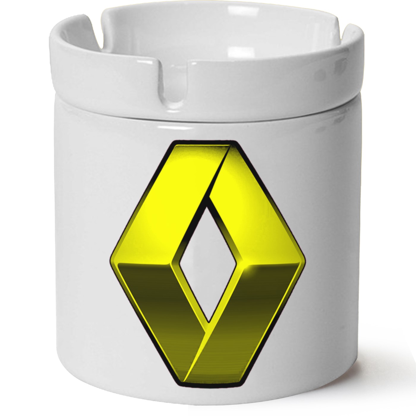 Renault Logo Baskılı Porselen At Söndür Küllük