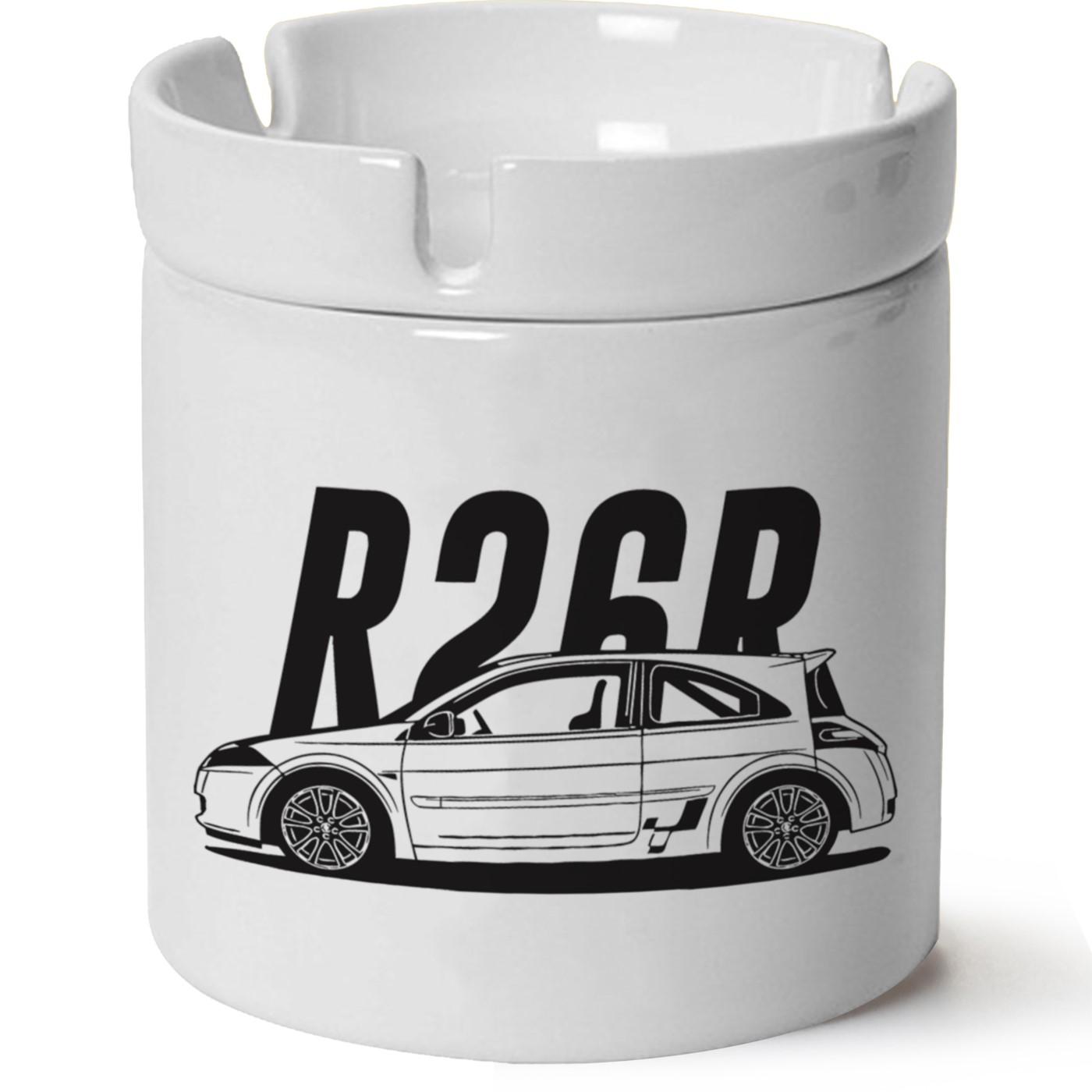 Renault Megane Rs26 Baskılı Porselen At Söndür Küllük