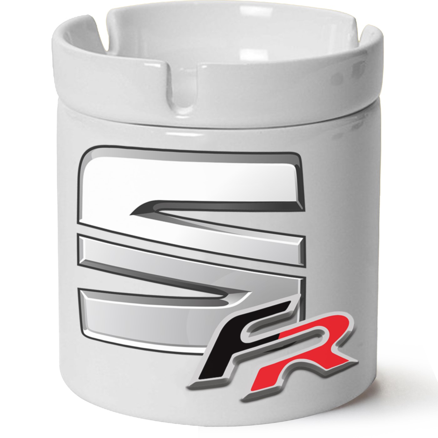 Seat FR Logo Baskılı Porselen At Söndür Küllük