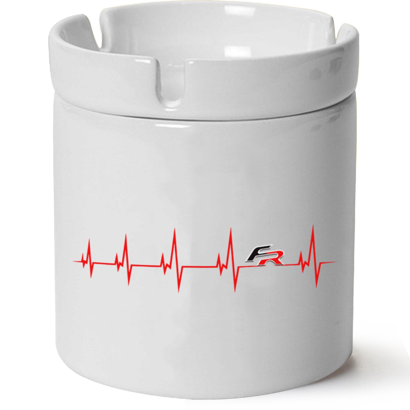 Seat FR Logo Baskılı Porselen At Söndür Küllük