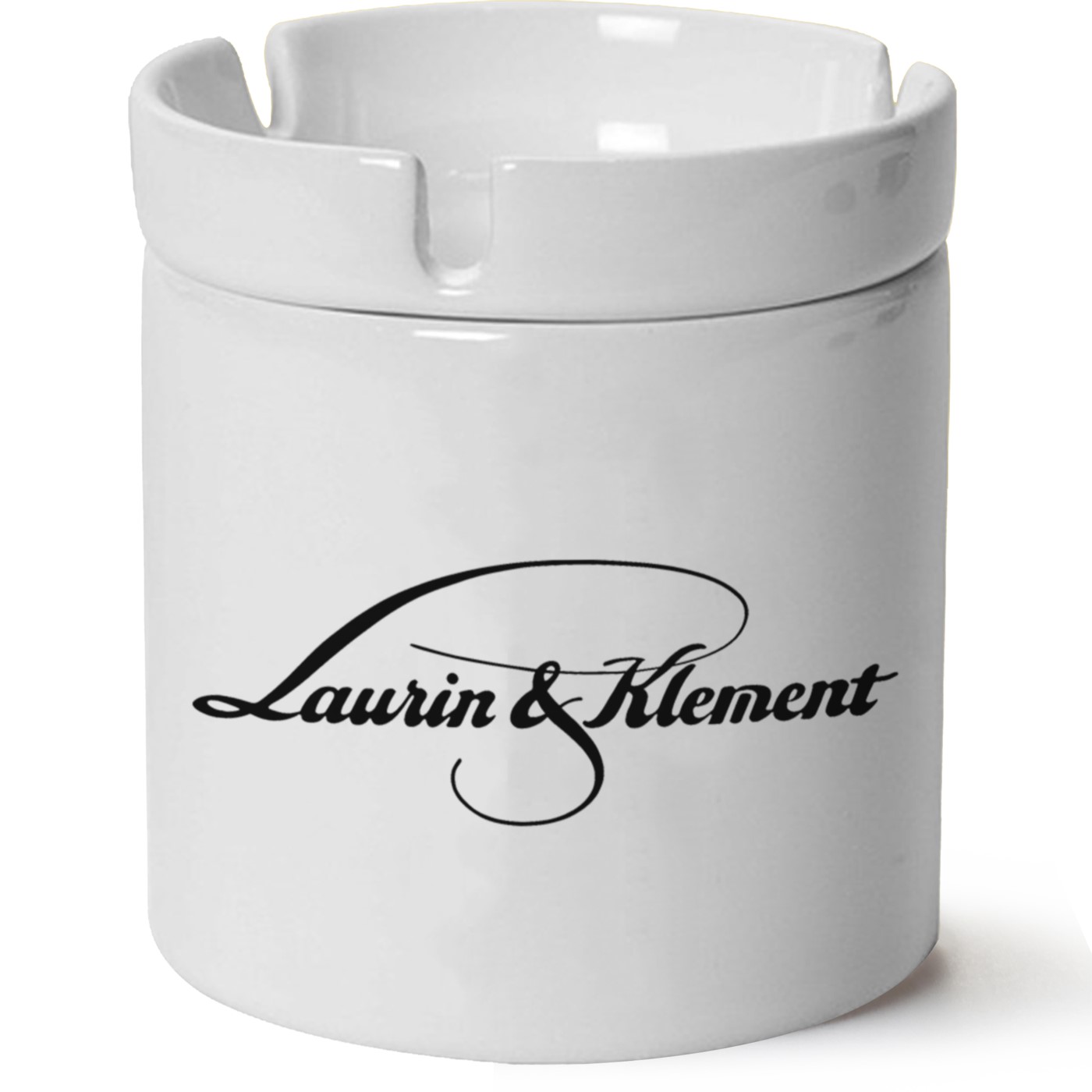 Skoda Laurin Klement Logo Baskılı Porselen At Söndür Küllük