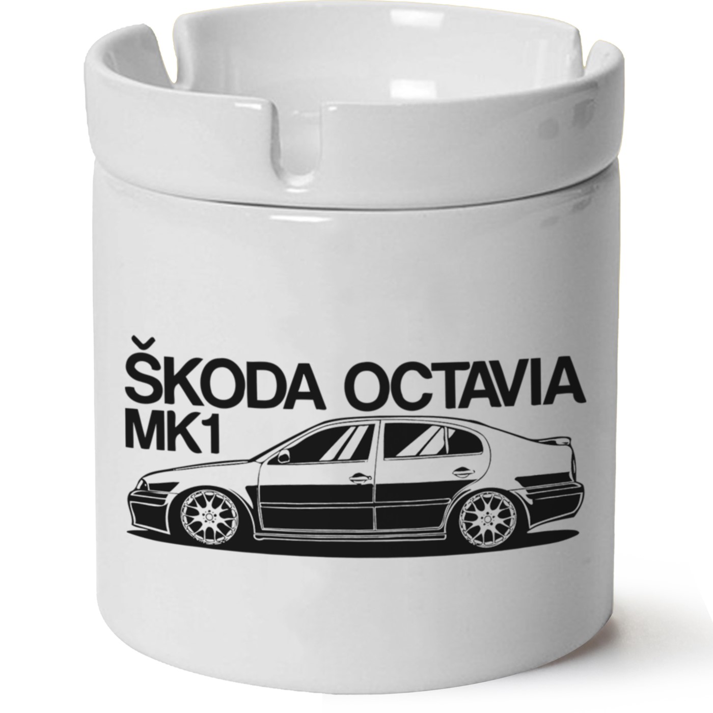 Skoda OctaviaA4 Baskılı Porselen At Söndür Küllük