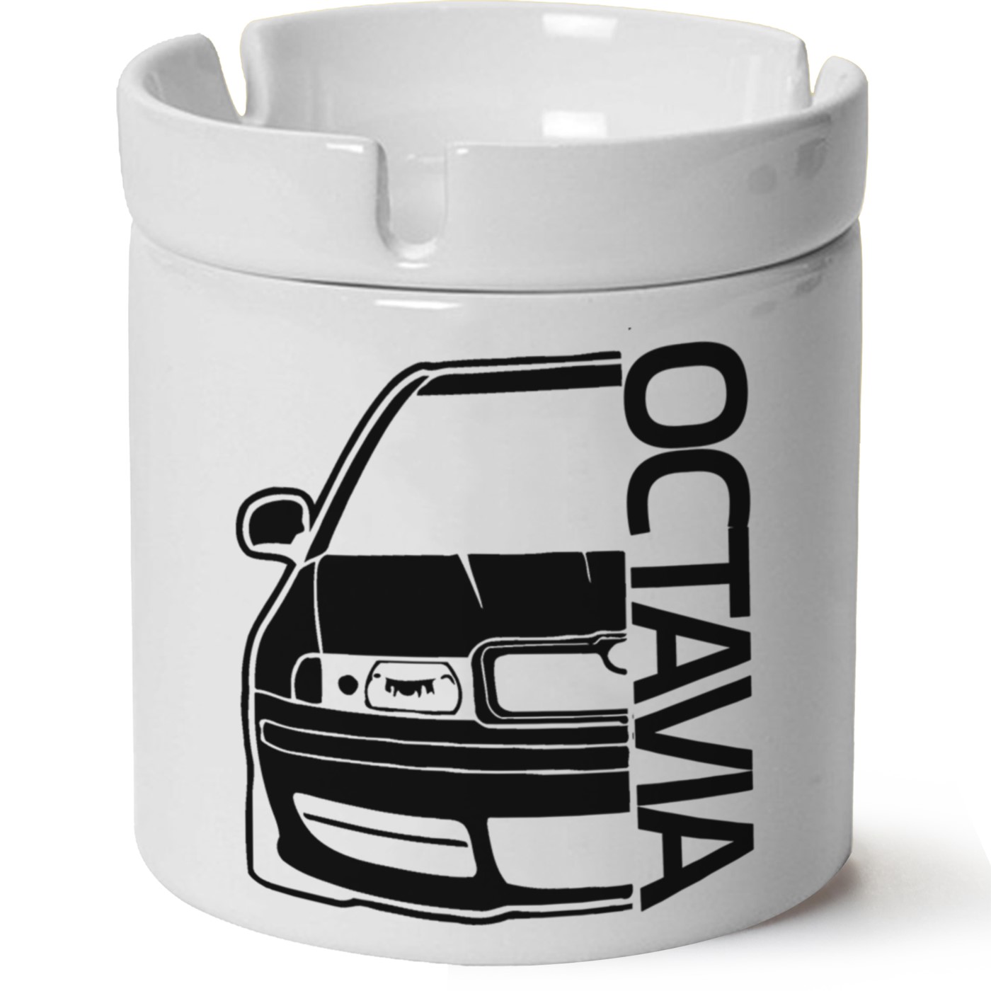 Skoda OctaviaA4 Baskılı Porselen At Söndür Küllük