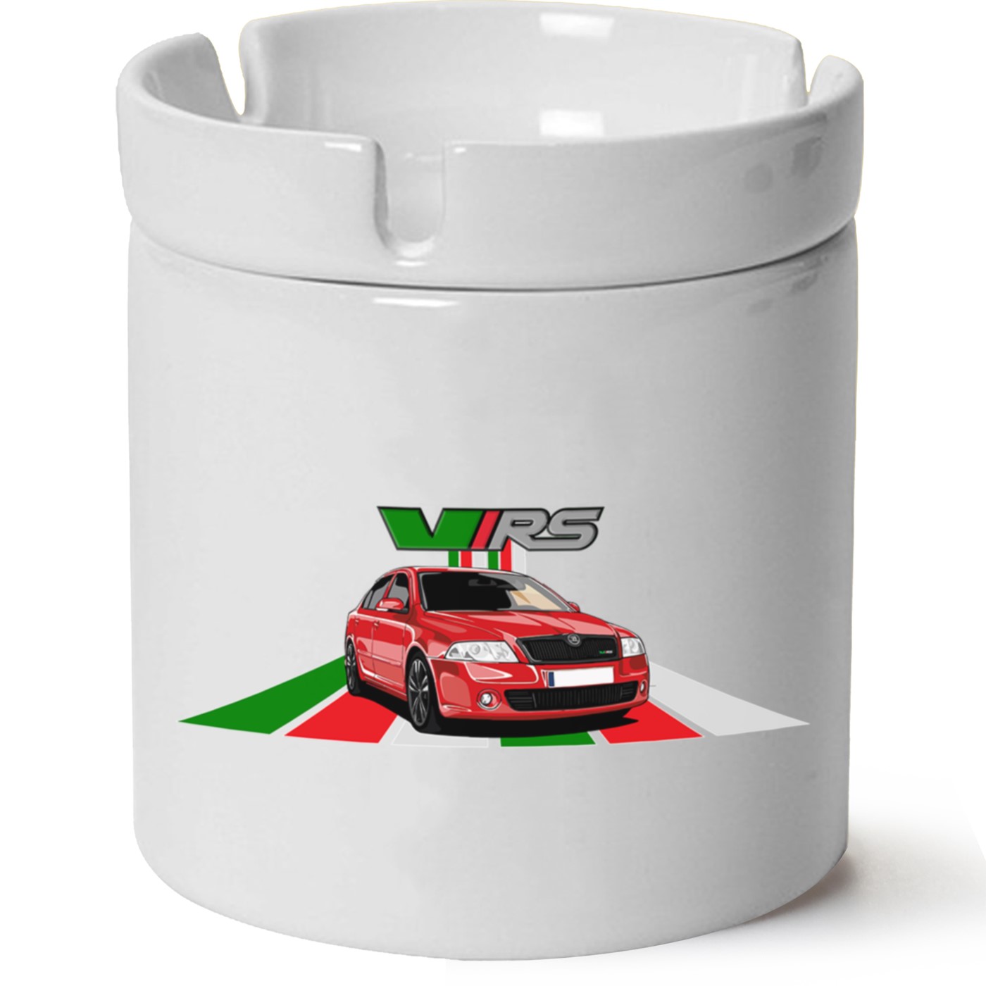 Skoda OctaviaA5 Baskılı Porselen At Söndür Küllük