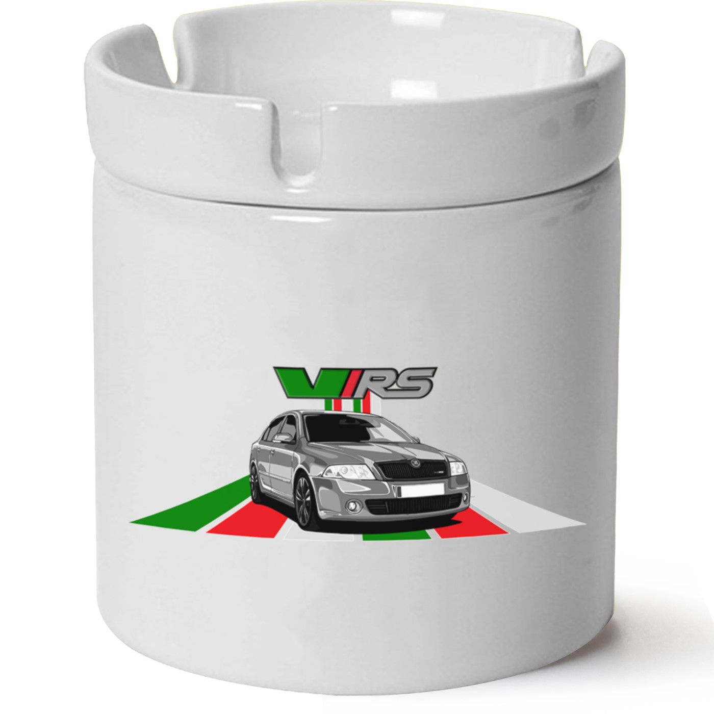 Skoda OctaviaA5 Baskılı Porselen At Söndür Küllük