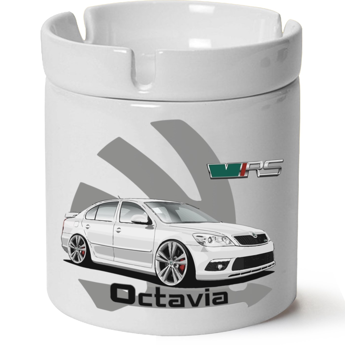 Skoda OctaviaA6 Baskılı Porselen At Söndür Küllük